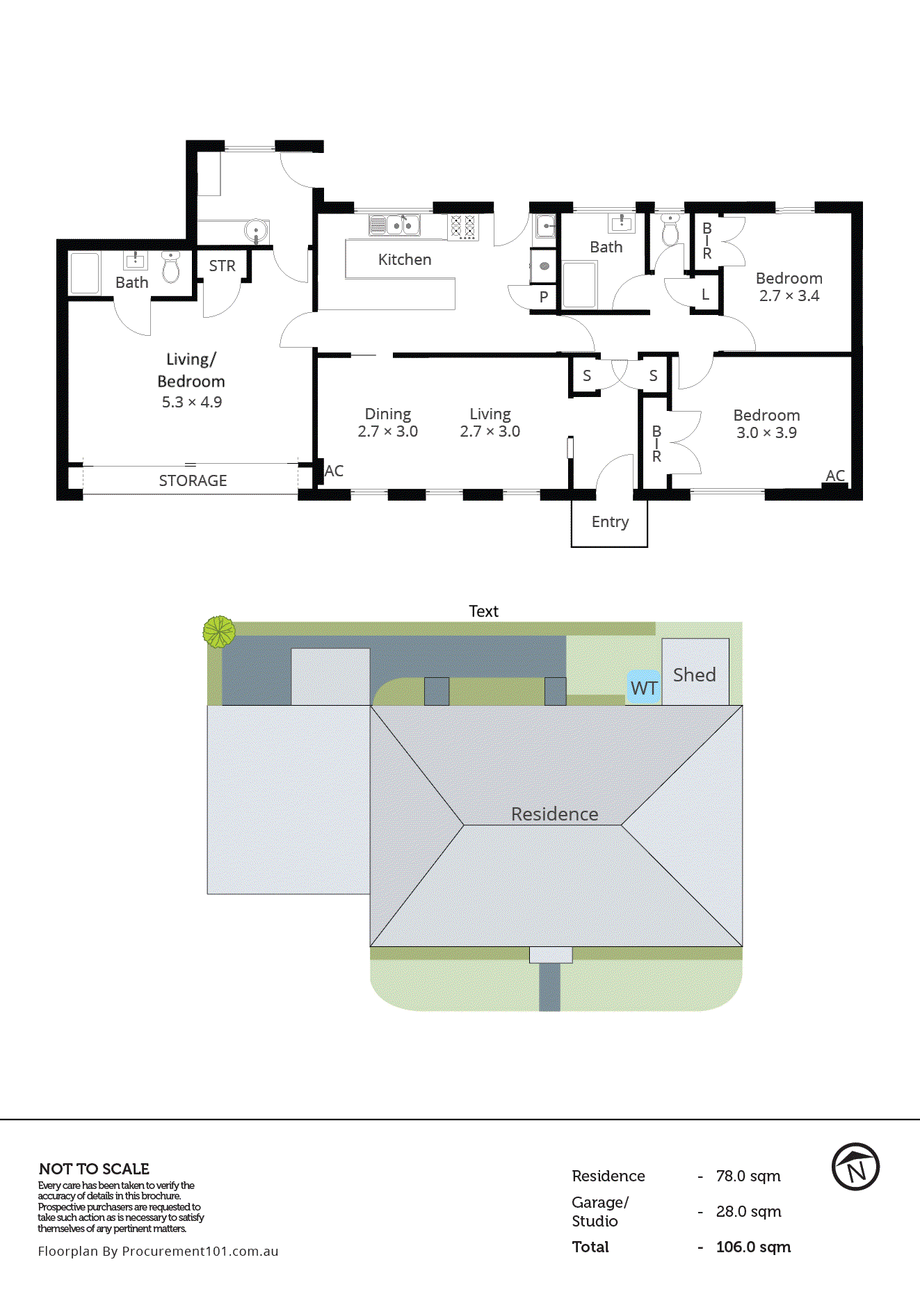 4/17-23 Gunther Avenue, Springvale VIC 3171 - Floorplan