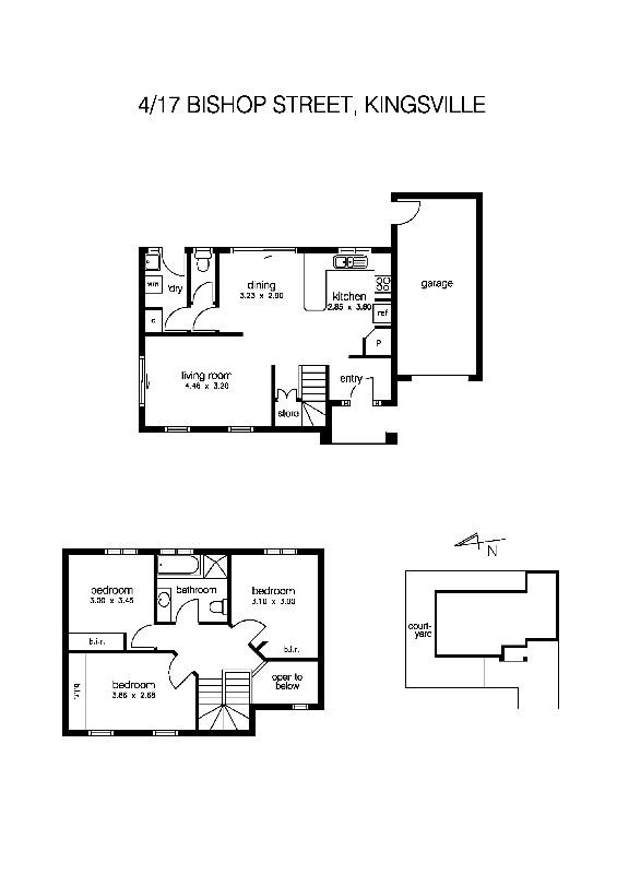 4/17 Bishop Street, KINGSVILLE VIC 3012 - Floorplan