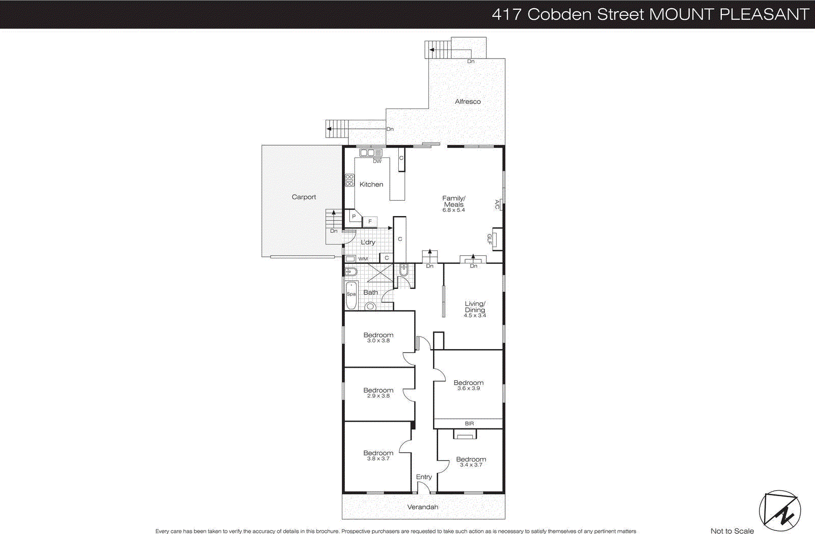 417 Cobden Street, Mount Pleasant VIC 3350 - Floorplan