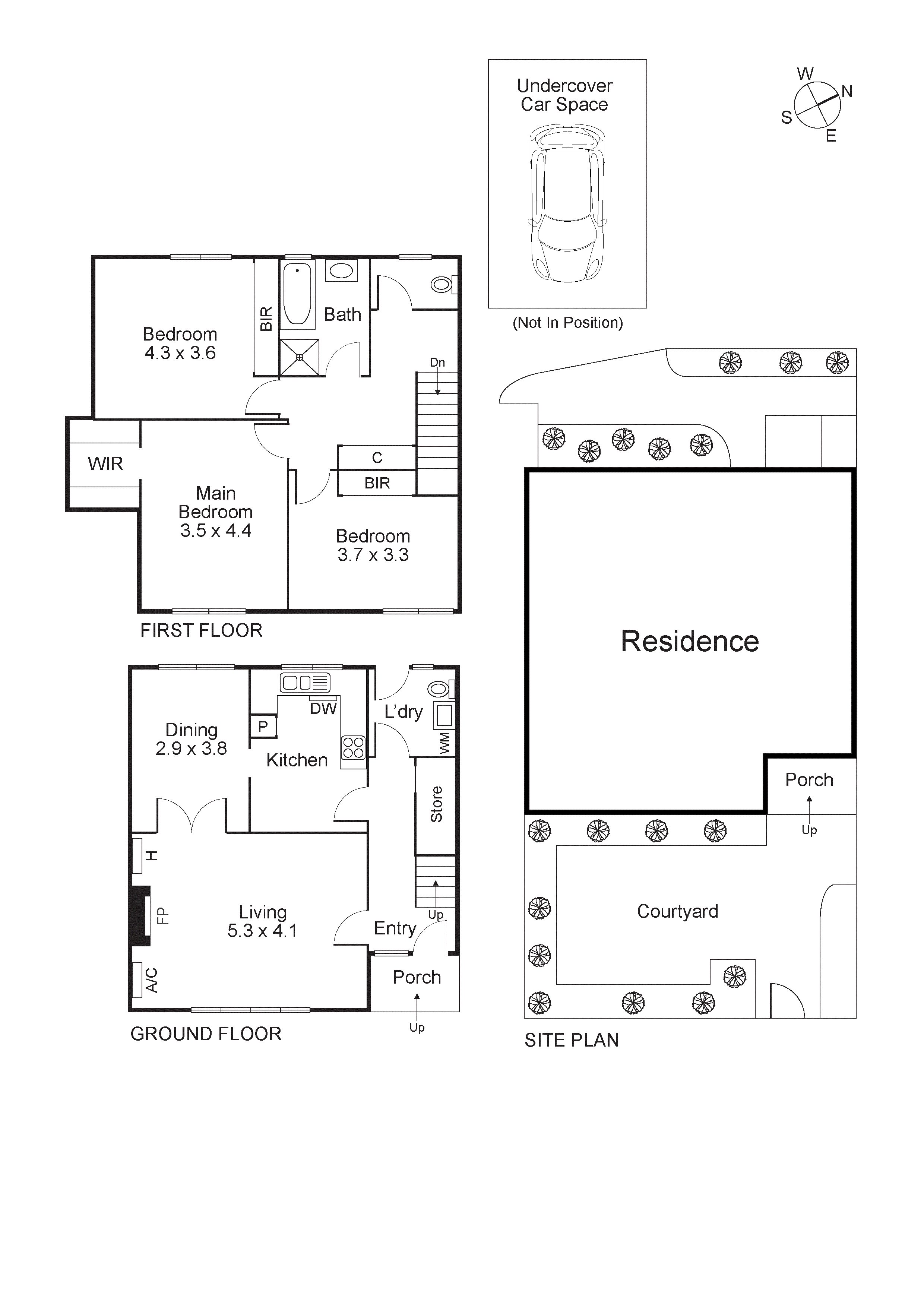 4/17 Como Avenue, South Yarra VIC 3141 - Floorplan