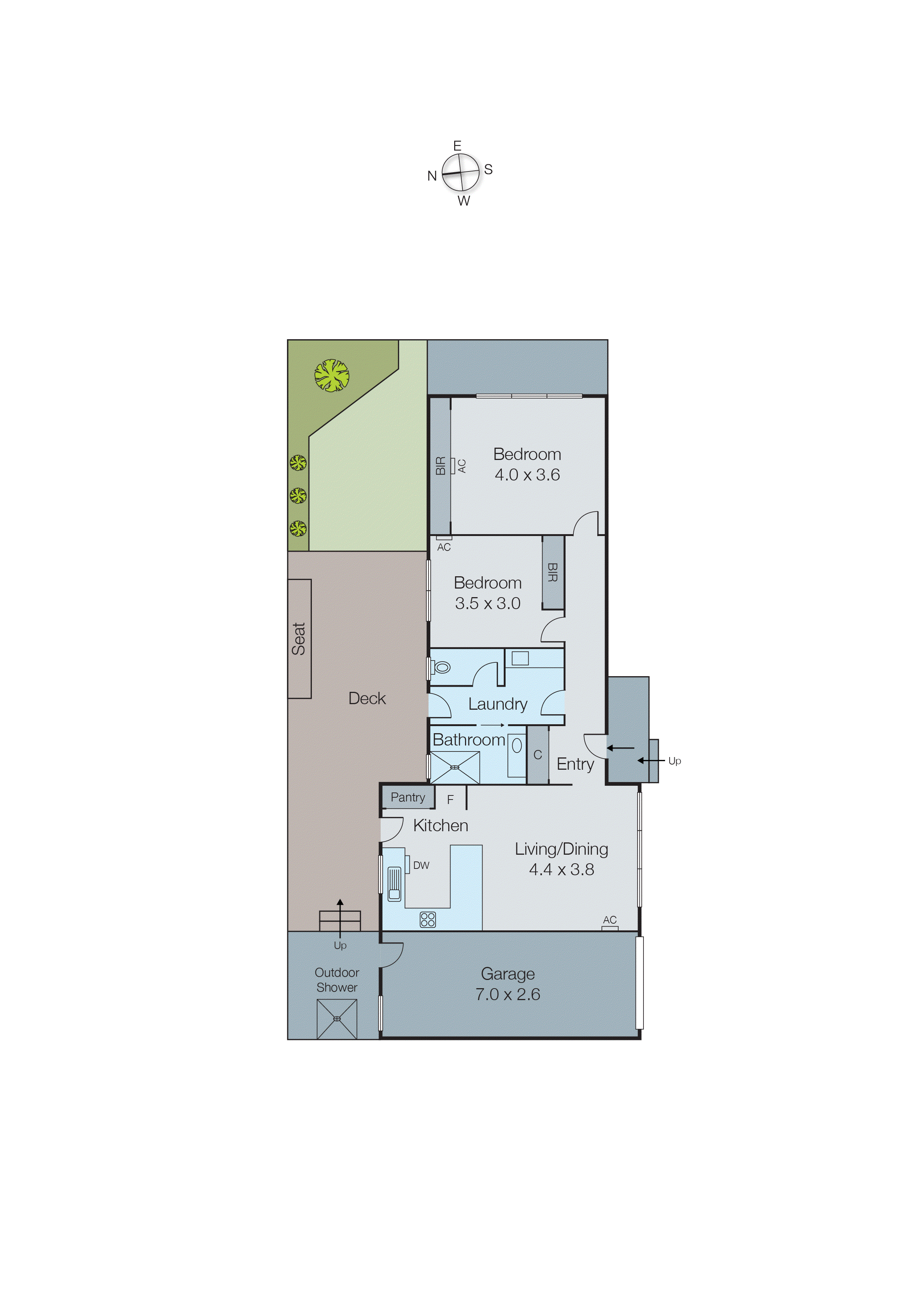 4/17 First Street, Black Rock VIC 3193 - Floorplan