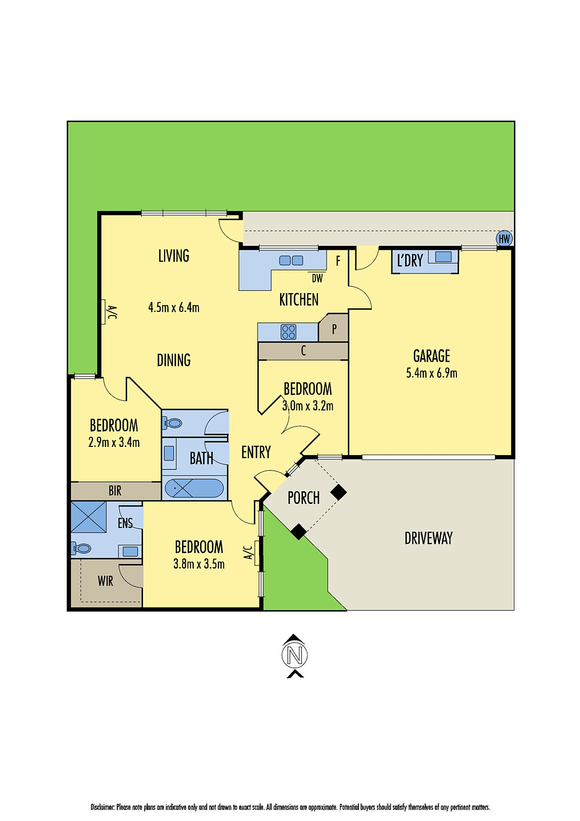 4/17 Karoomba Avenue, Herne Hill VIC 3218 - Floorplan