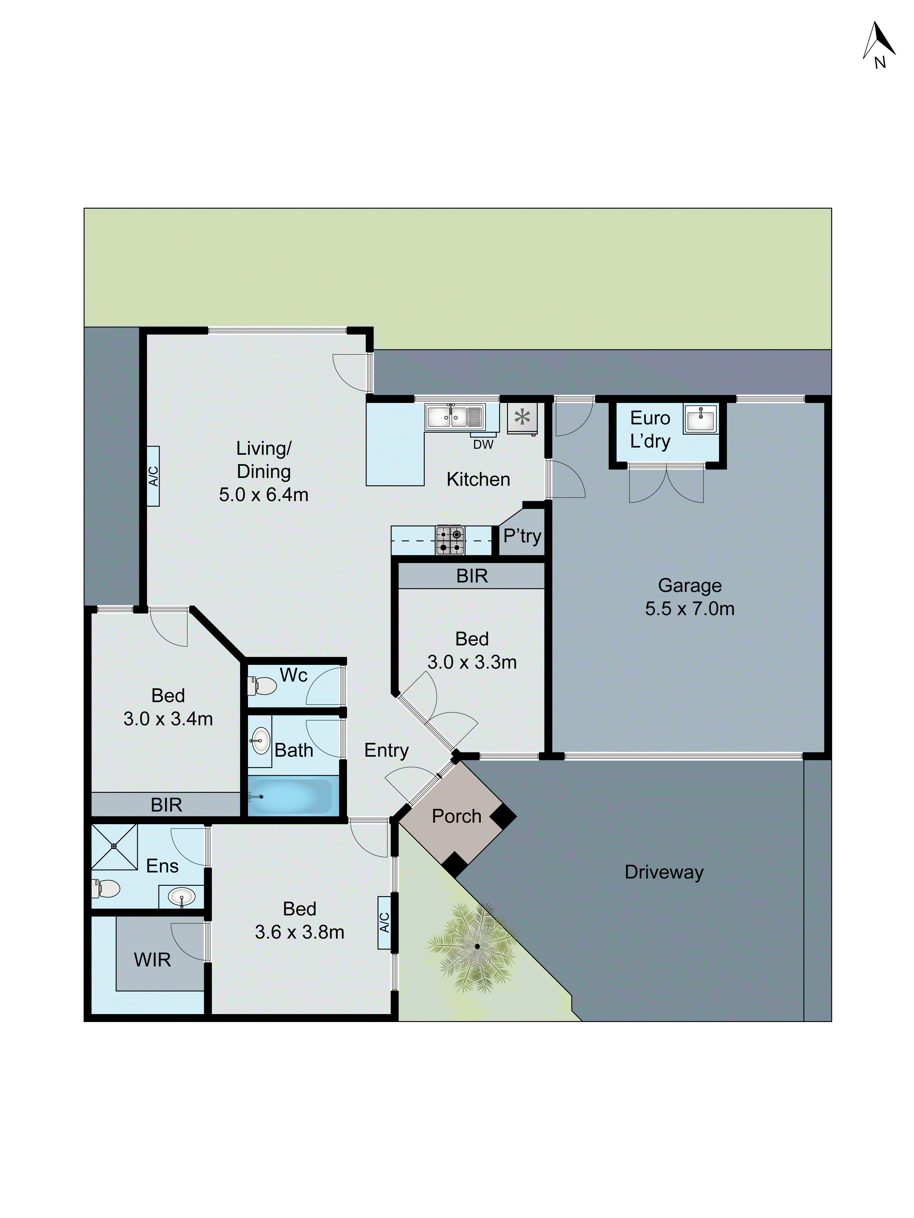 4/17 Karoomba Avenue, Herne Hill VIC 3218 - Floorplan