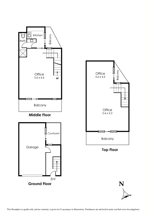 4/175C Stephen Street, YARRAVILLE VIC 3013 - Floorplan
