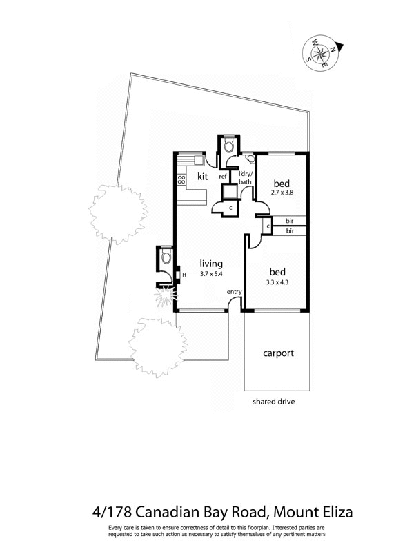 4/178 Canadian Bay Road, MOUNT ELIZA VIC 3930 - Floorplan