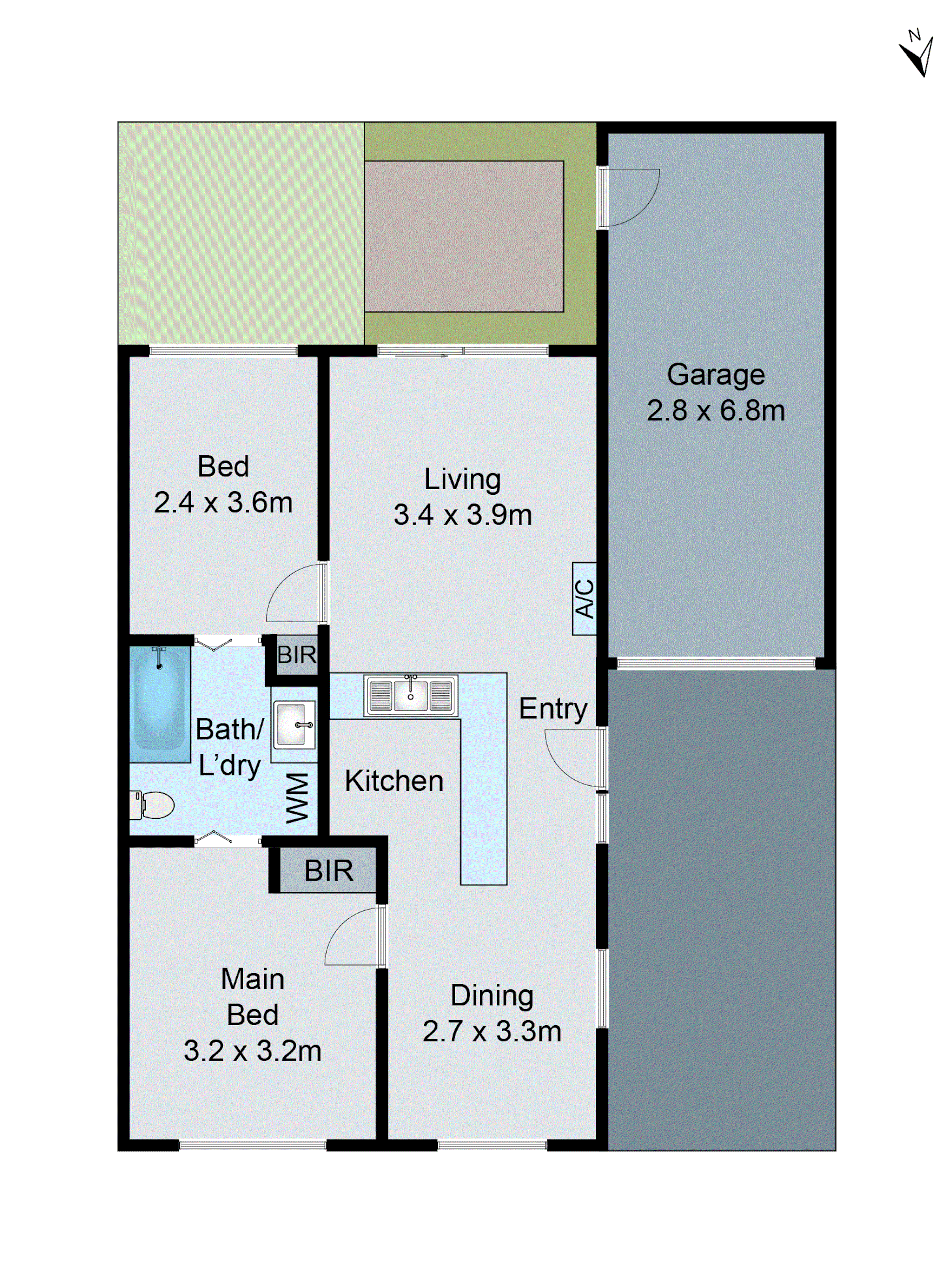 4/18 Breakwater Road, Thomson VIC 3219 - Floorplan