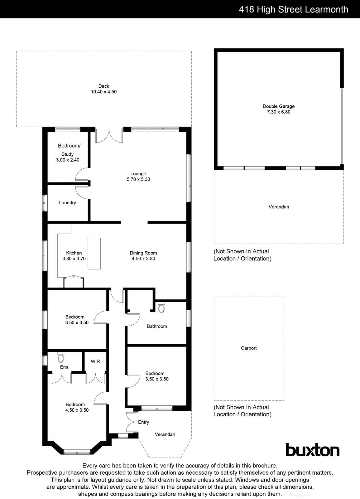 418 High Street, Learmonth VIC 3352 - Floorplan