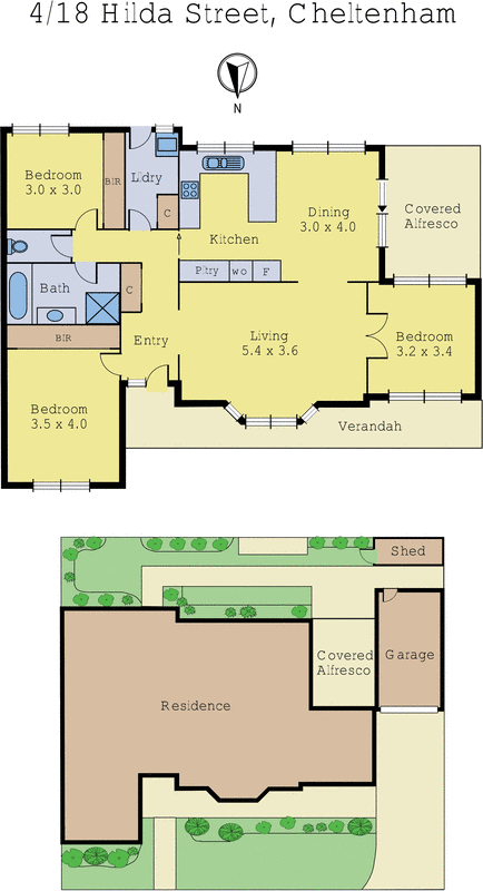 4/18 Hilda Street, Cheltenham VIC 3192 - Floorplan