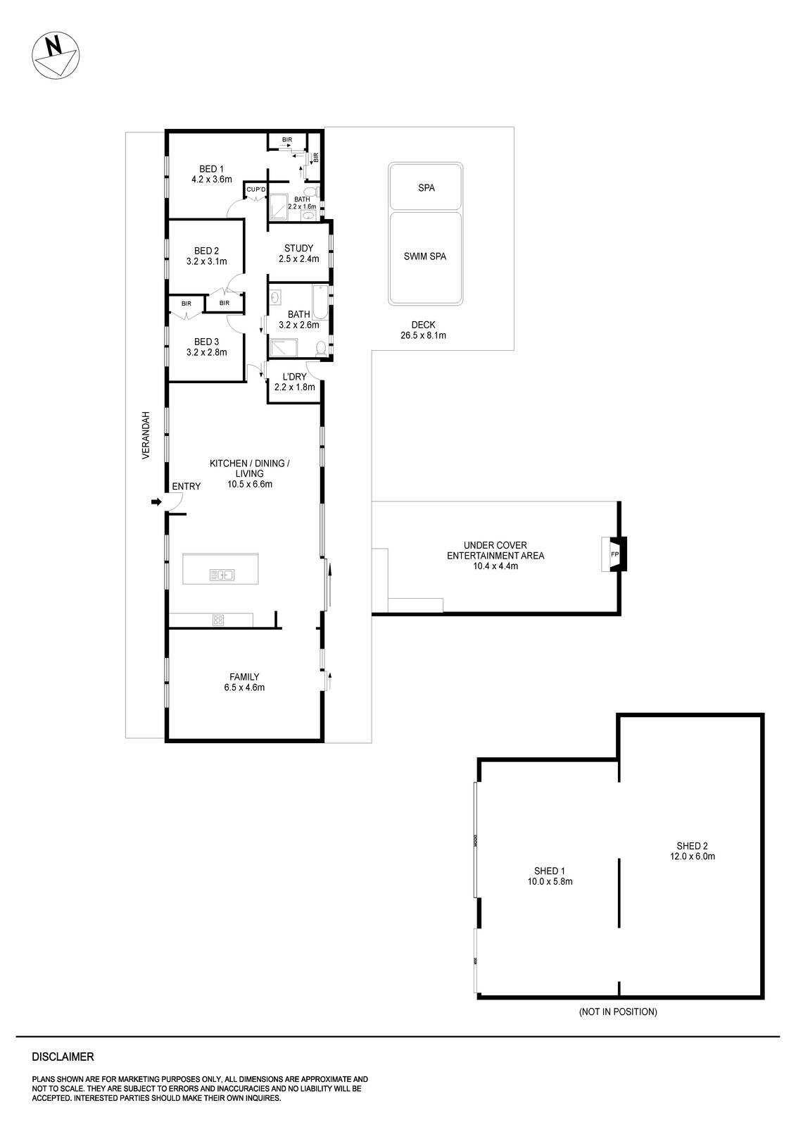 418 Kline Street, Canadian VIC 3350 - Floorplan