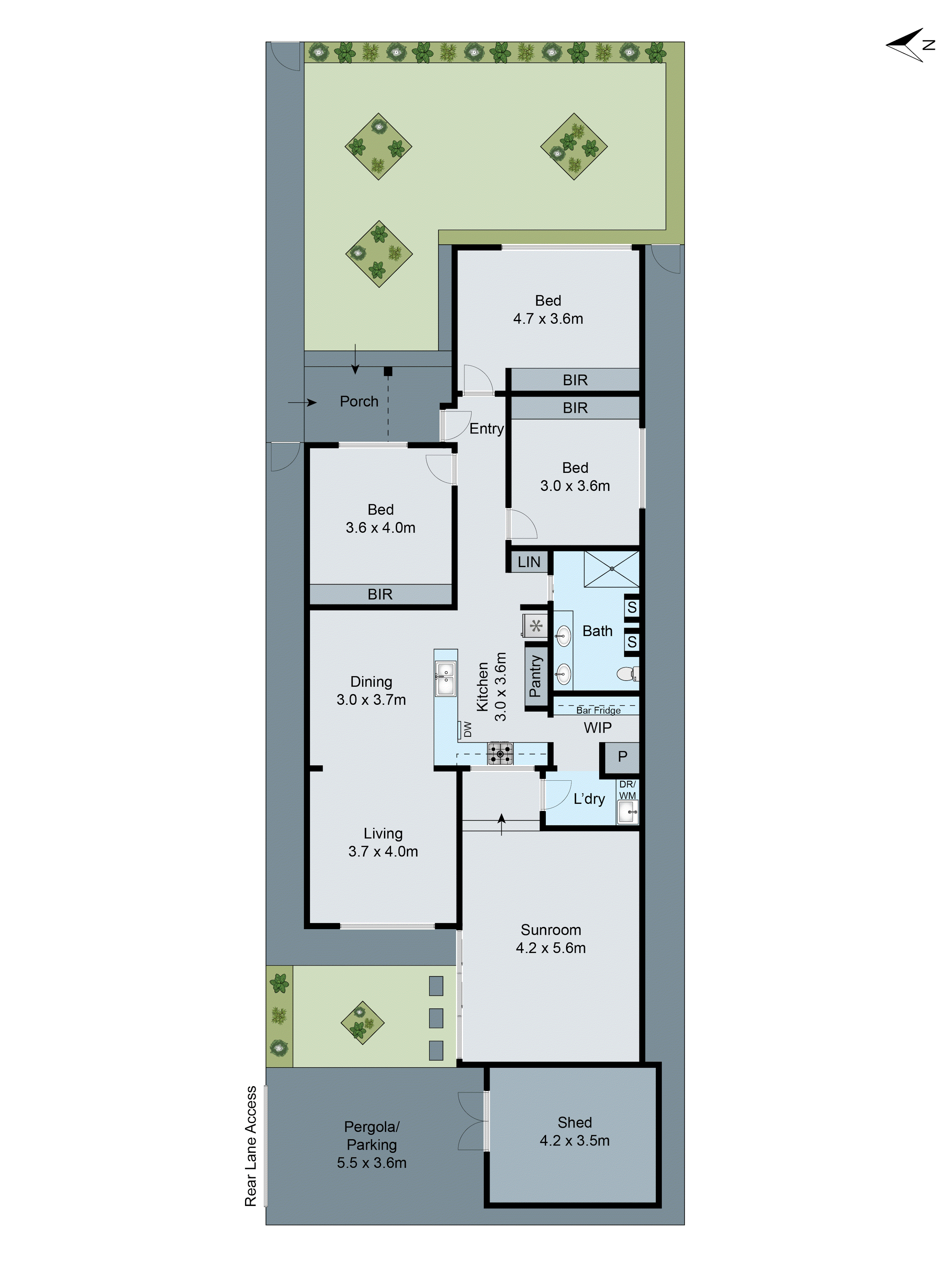 418 Latrobe Terrace, Newtown VIC 3220 - Floorplan