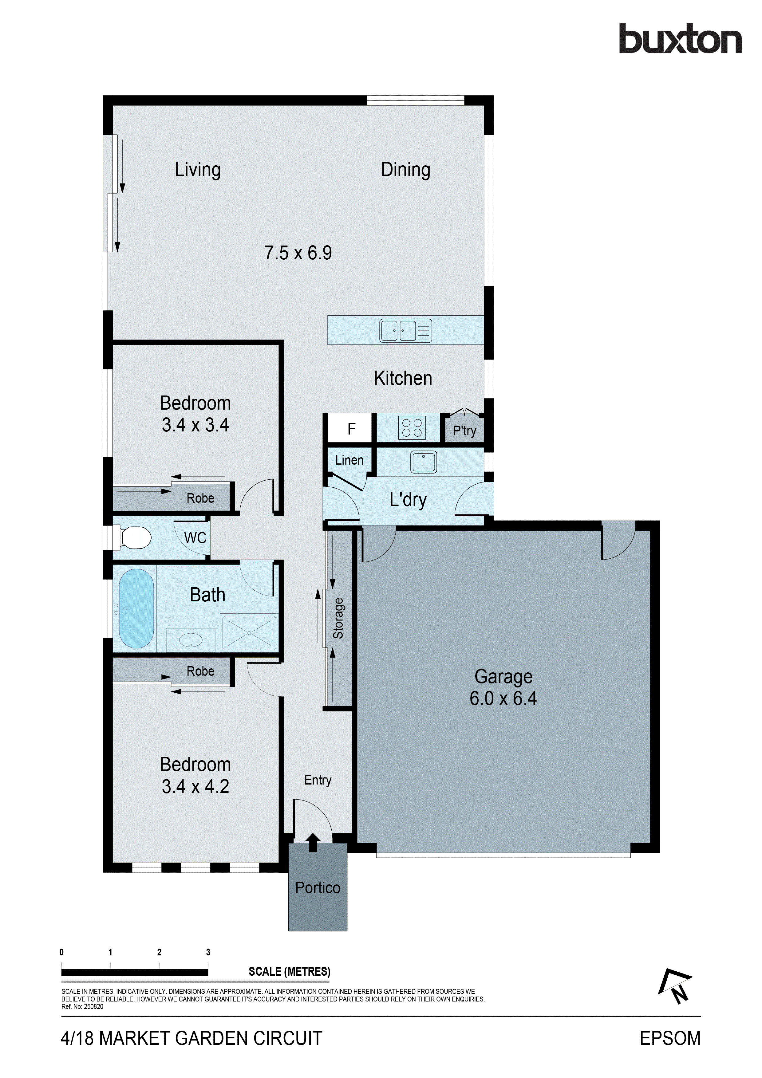 4/18 Market Garden Circuit, Epsom VIC 3551 - Floorplan