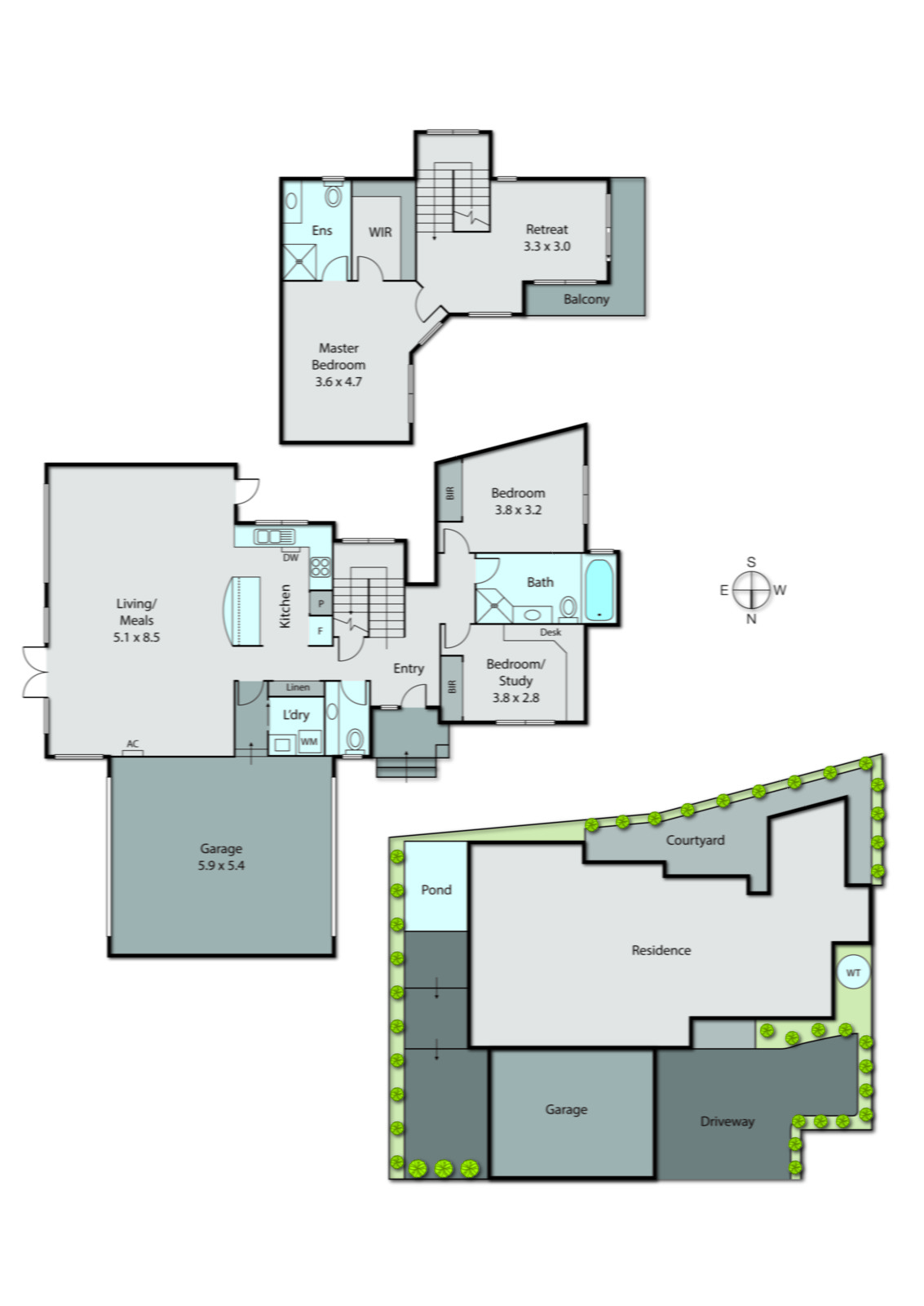 4/18 Naples Road, Mentone VIC 3194 - Floorplan