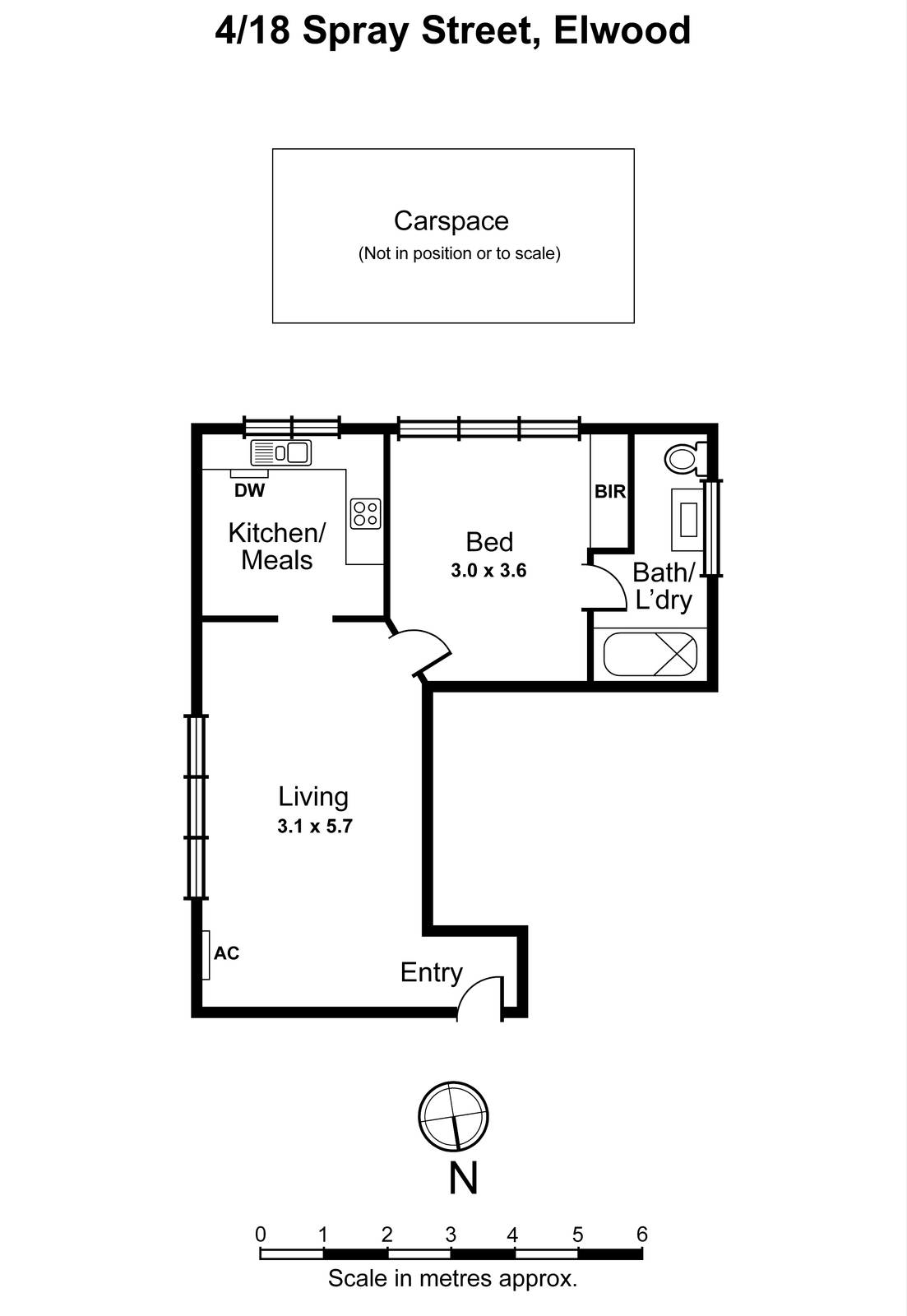 4/18 Spray Street, ELWOOD VIC 3184 - Floorplan