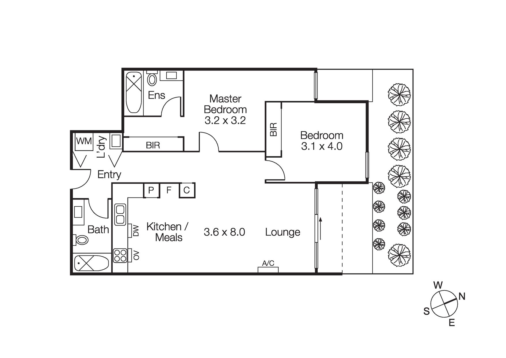 4/18 Warleigh Grove, Brighton VIC 3186 - Floorplan