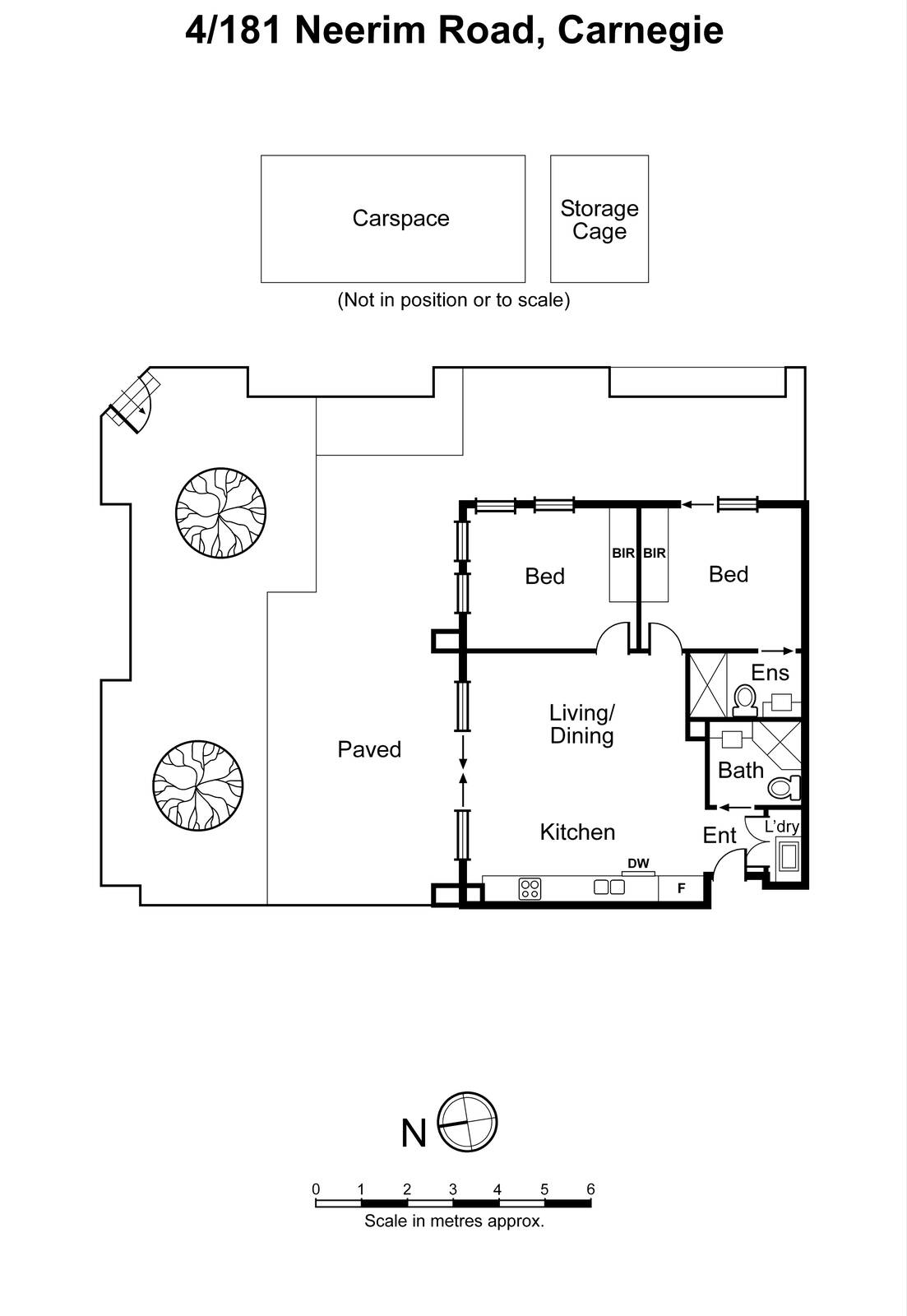 4/181 Neerim Road, Carnegie VIC 3163 - Floorplan