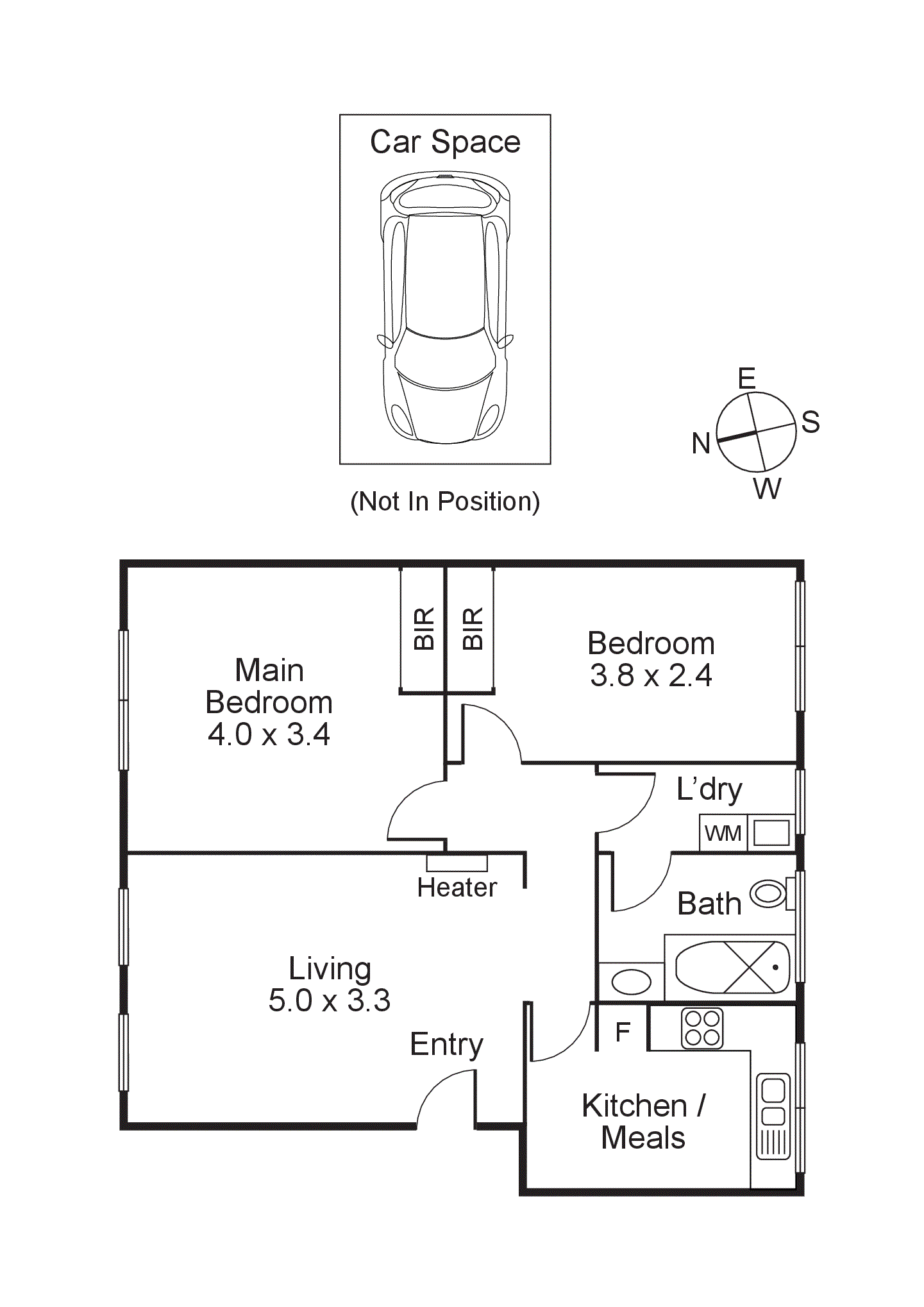 4/19 Rathmines Street, Fairfield VIC 3078 - Floorplan