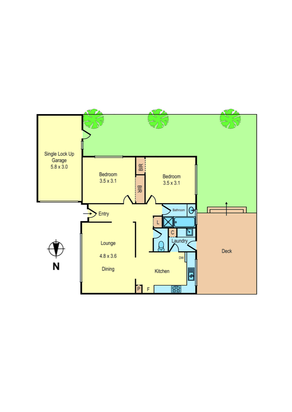 4/194 Highett Road, Highett VIC 3190 - Floorplan