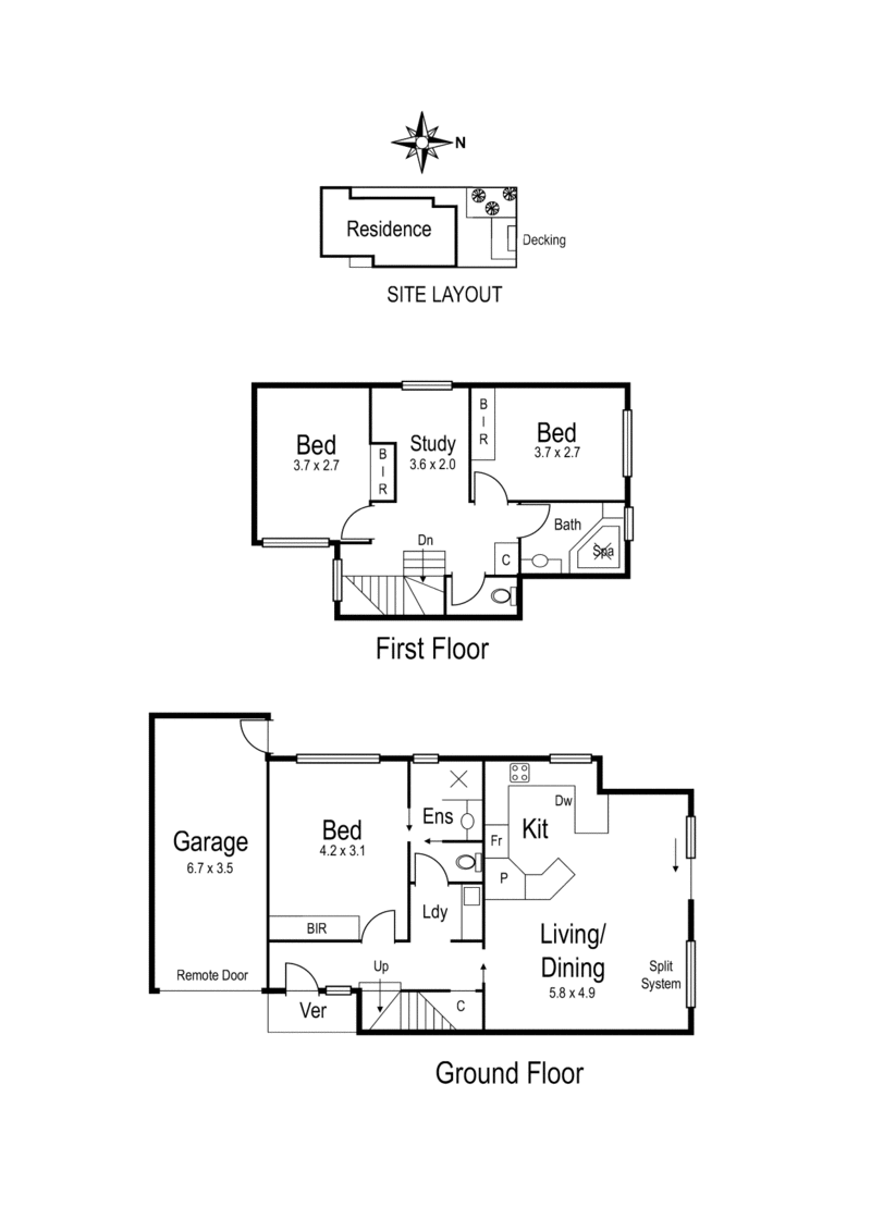 4/194 Hyde Street, YARRAVILLE VIC 3013 - Floorplan