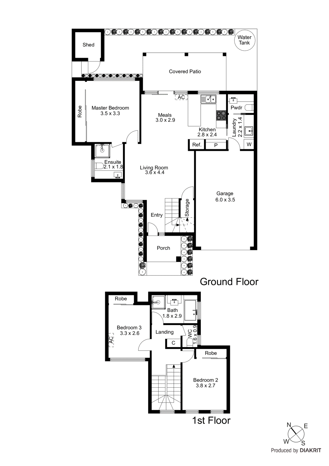4/1A Leonard Street, Frankston VIC 3199 - Floorplan