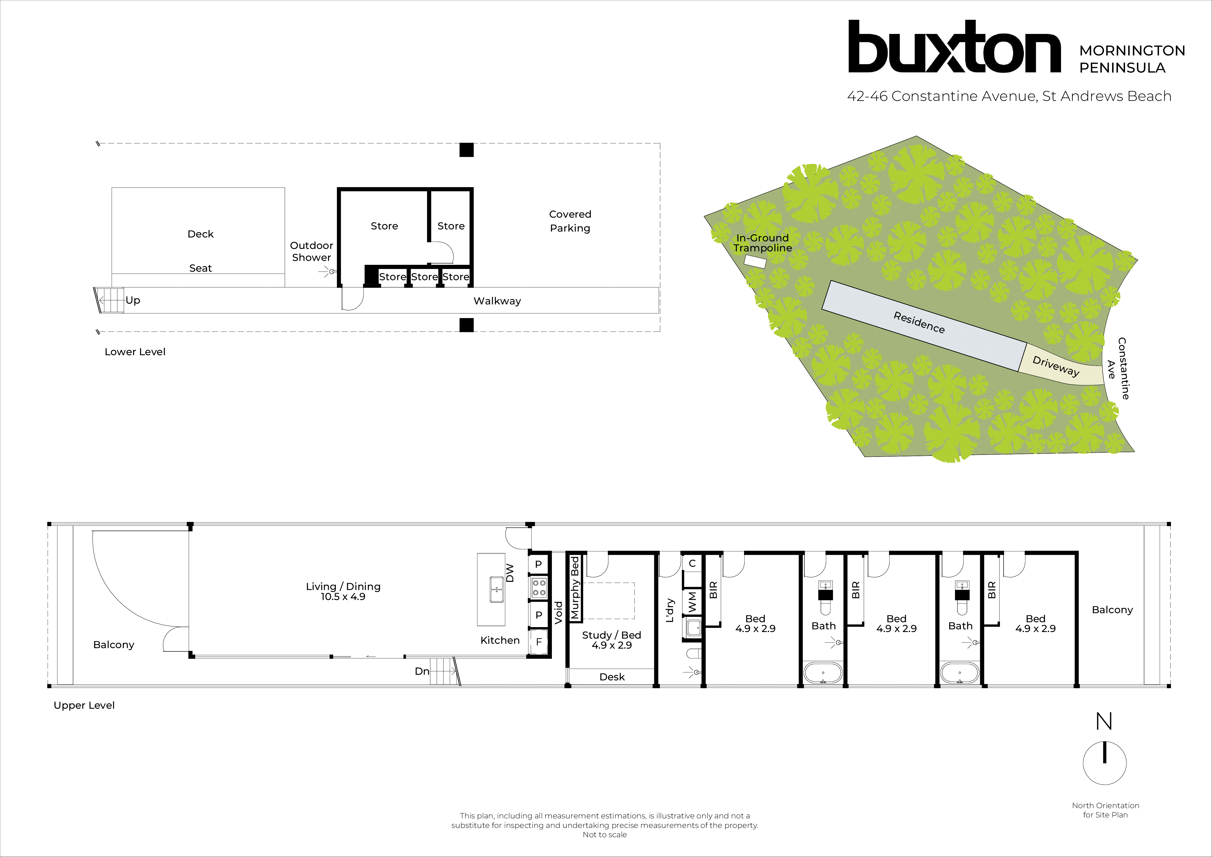 42-46 Constantine Avenue, St Andrews Beach VIC 3941 - Floorplan