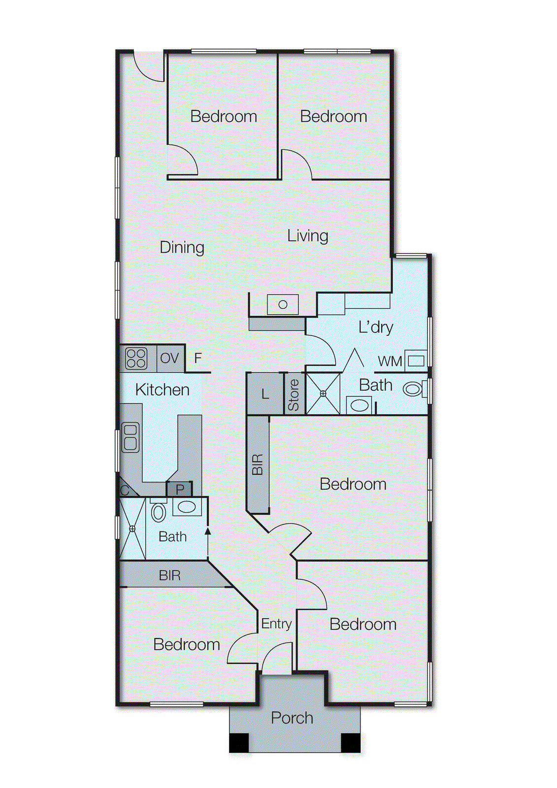 42 Bowen Street, Hughesdale VIC 3166 - Floorplan