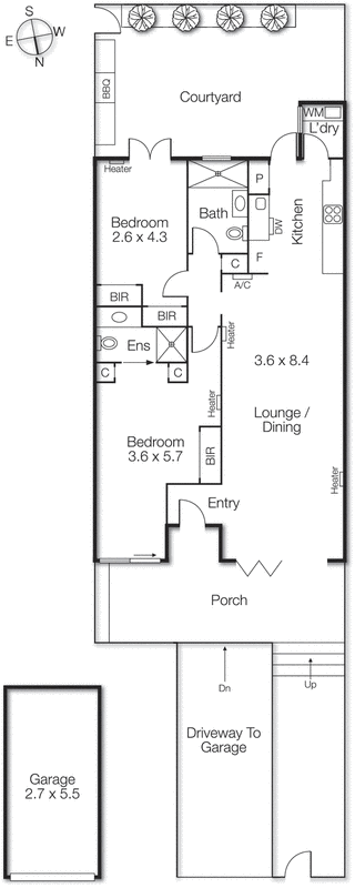 4/2 Brandon Close, Brighton VIC 3186 - Floorplan