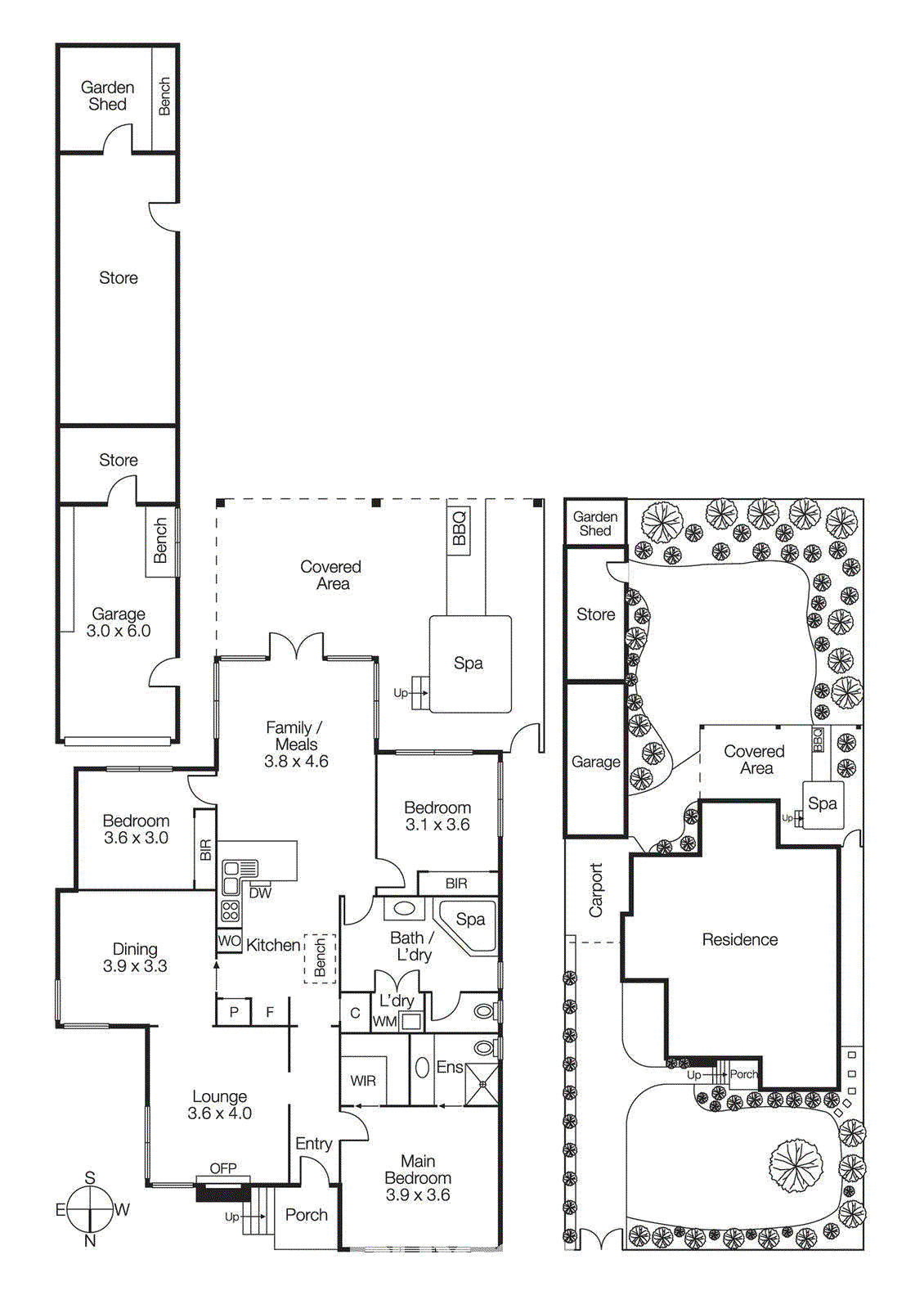 42 Castlewood Street, Bentleigh East VIC 3165 - Floorplan