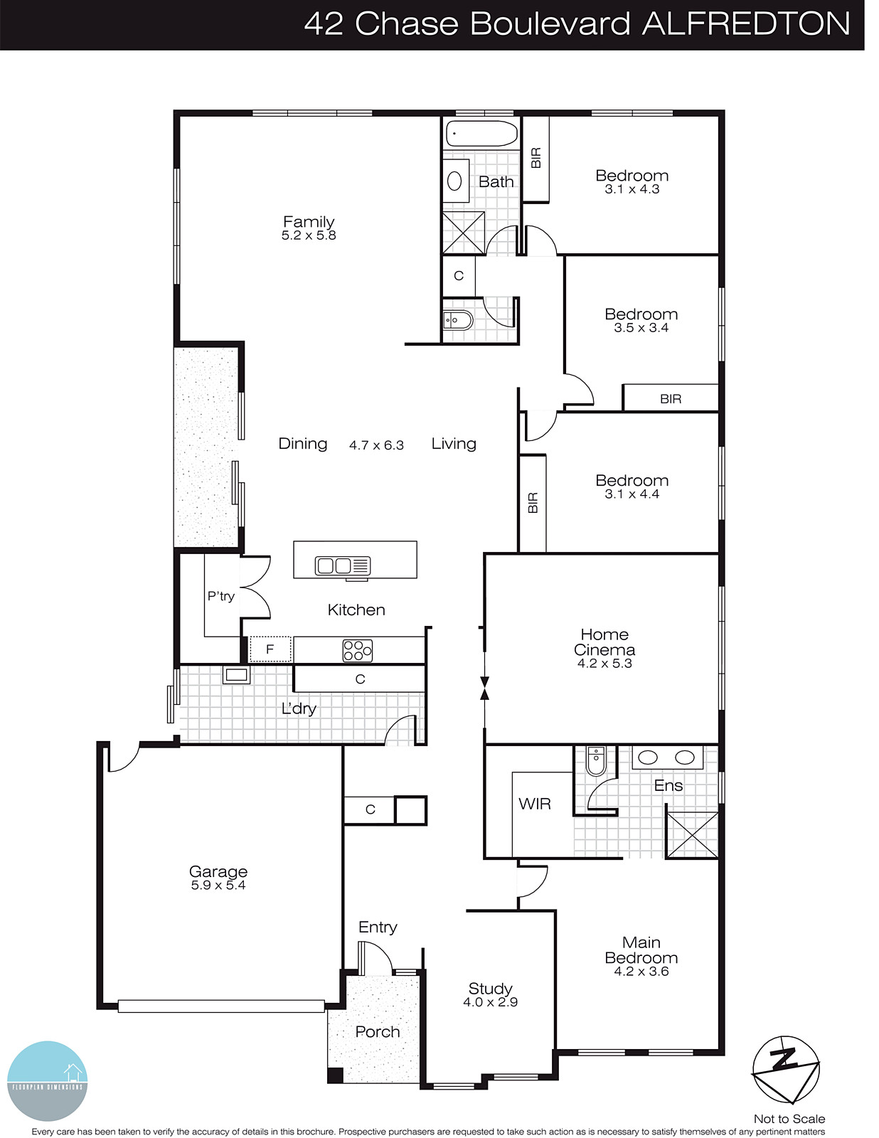 42 Chase Boulevard, Alfredton VIC 3350 - Floorplan