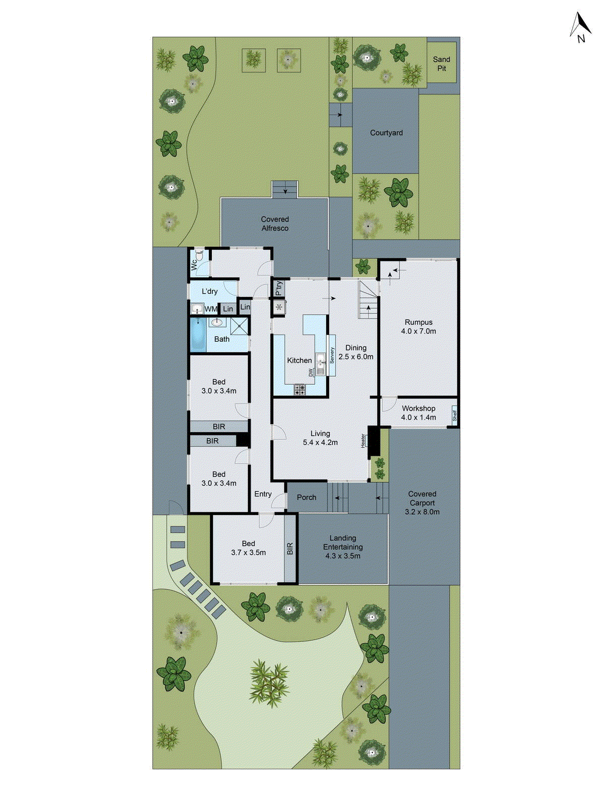 42 Cuthbert Avenue, Highton VIC 3216 - Floorplan