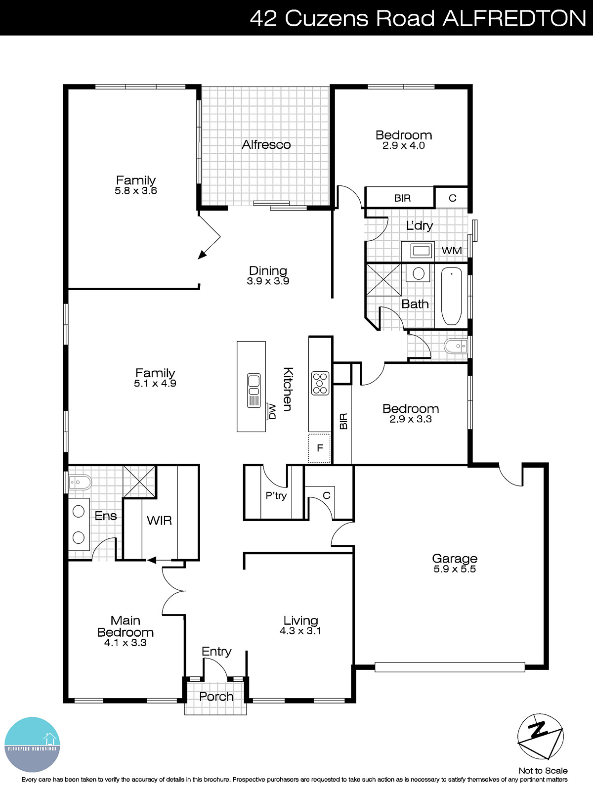 42 Cuzens Road, Alfredton VIC 3350 - Floorplan