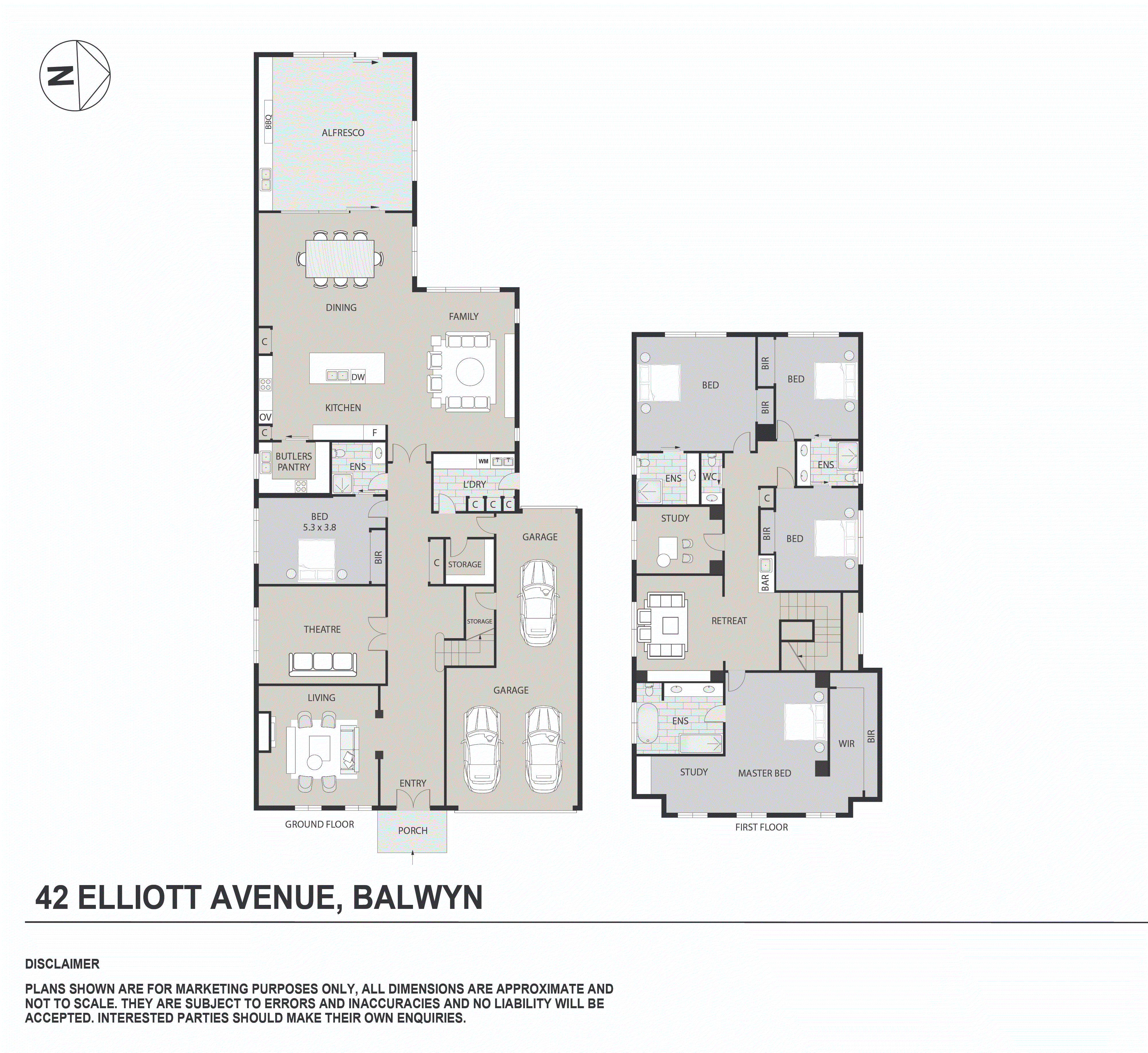42 Elliott Avenue, Balwyn VIC 3103 - Floorplan