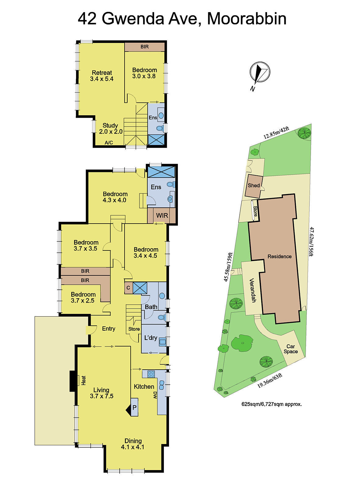 42 Gwenda Avenue, Moorabbin VIC 3189 - Floorplan