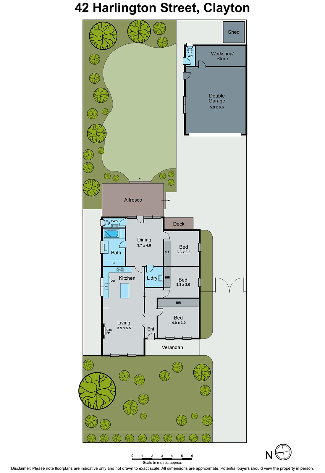 42 Harlington Street, Clayton VIC 3168 - Floorplan