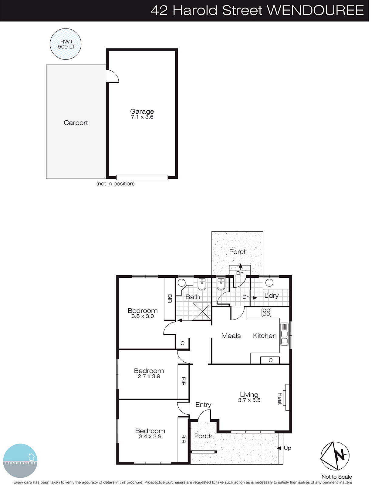 42 Harold Street, Wendouree VIC 3355 - Floorplan