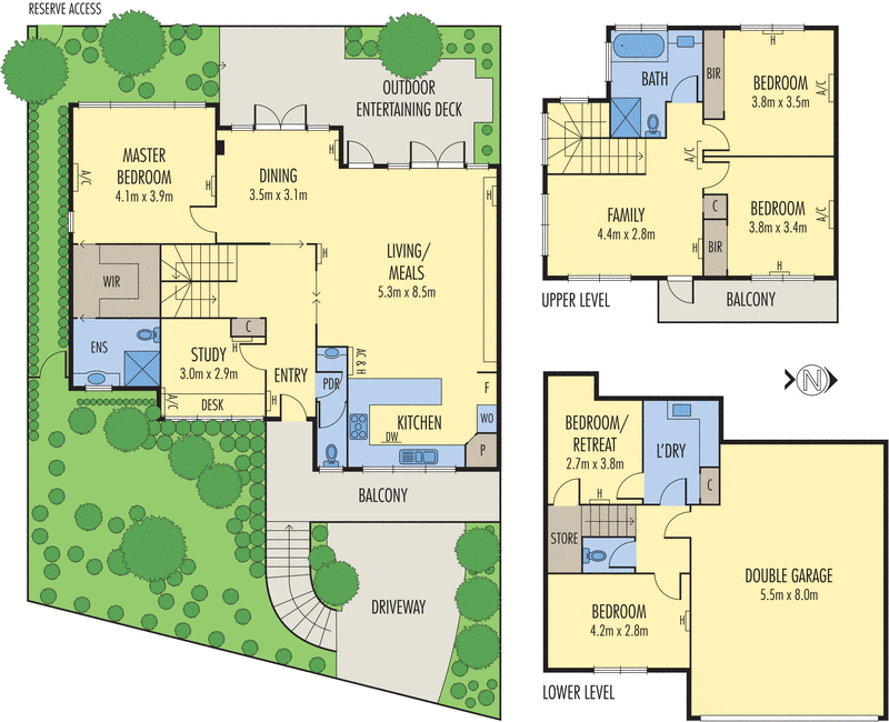 42 Hyslop Parade, Malvern East VIC 3145 - Floorplan