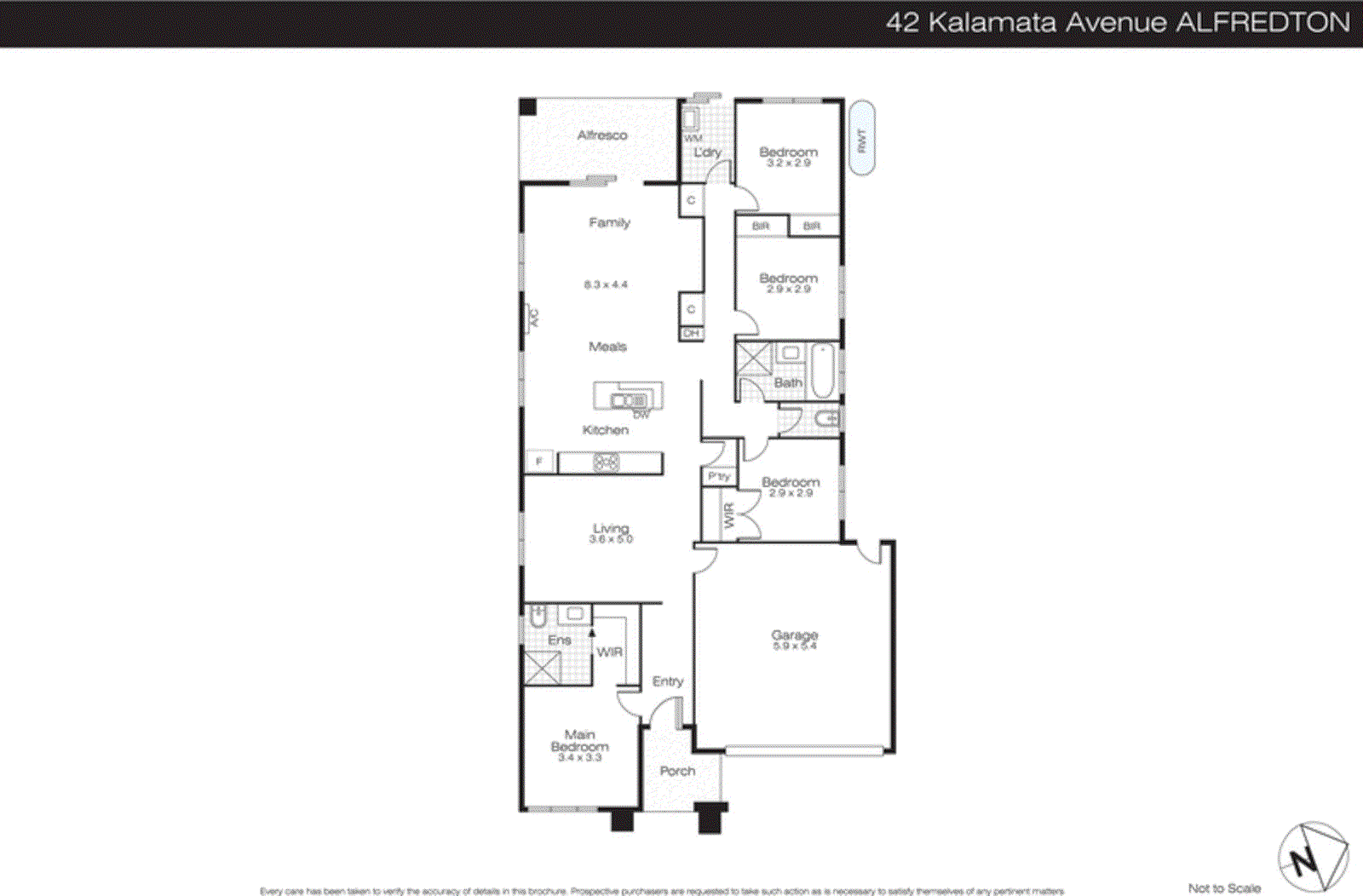 42 Kalamata Avenue, Alfredton VIC 3350 - Floorplan