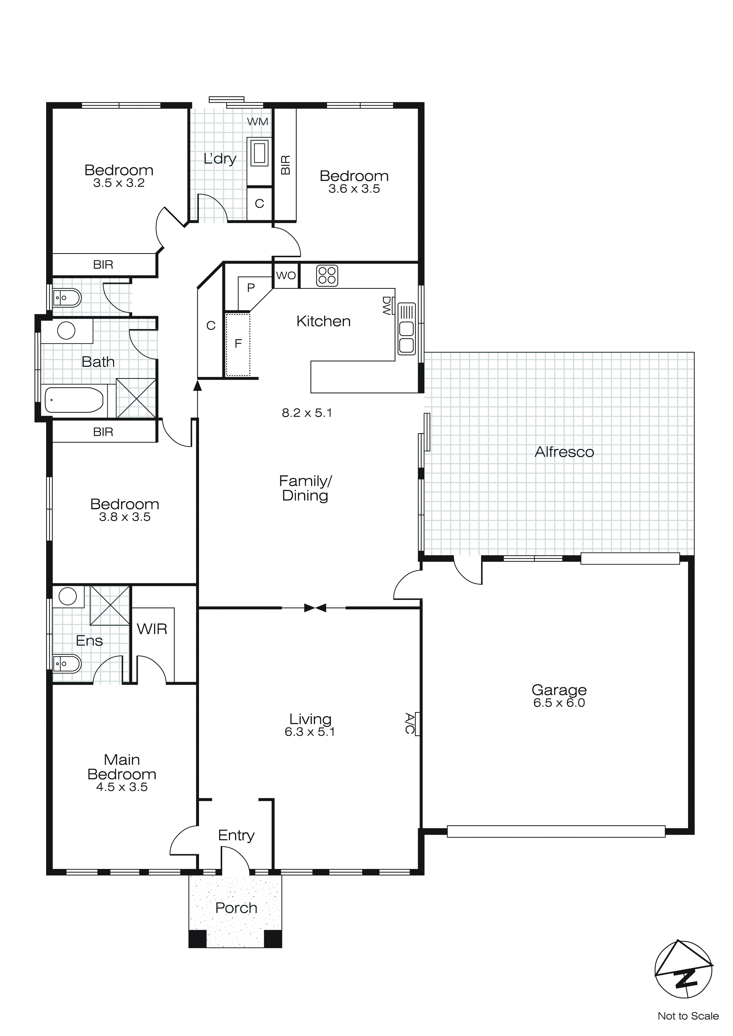 42 Lanita Street, Delacombe VIC 3356 - Floorplan