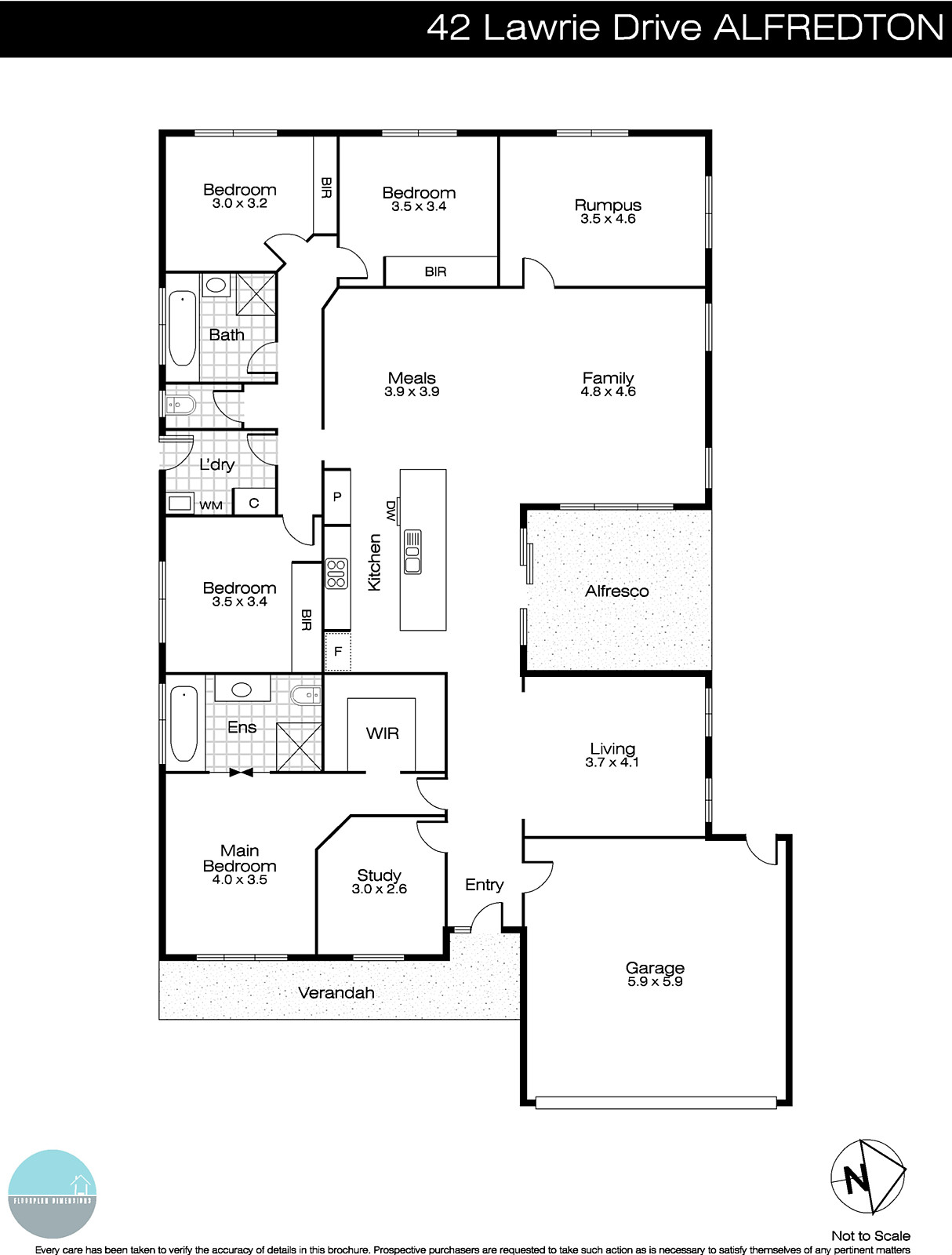 42 Lawrie Drive, Alfredton VIC 3350 - Floorplan