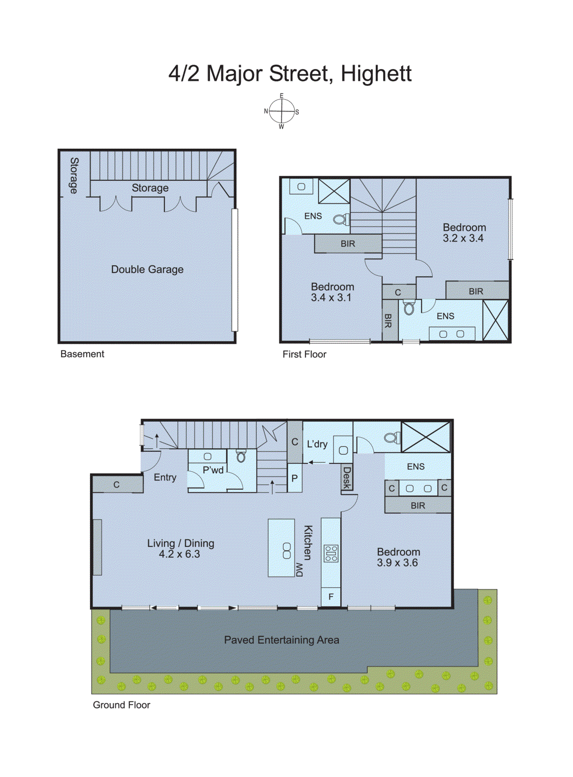 4/2 Major Street, Highett VIC 3190 - Floorplan