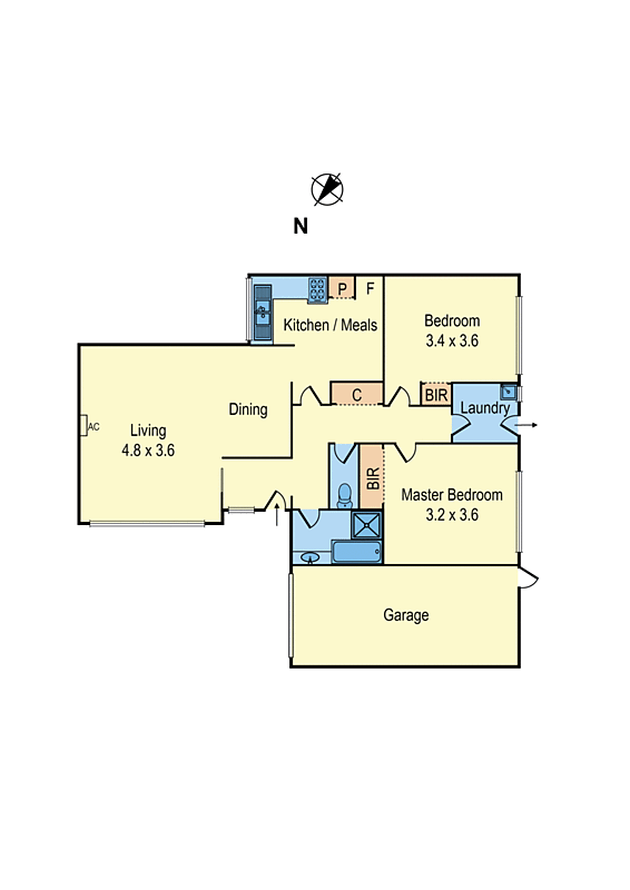 4/2 Matthieson Street, Highett VIC 3190 - Floorplan