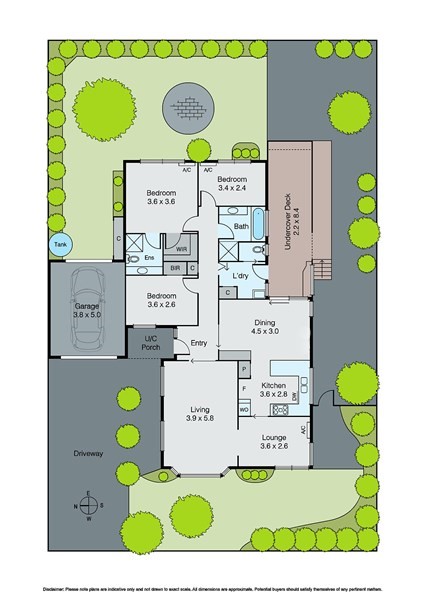 42 North Valley Road, HIGHTON VIC 3216 - Floorplan