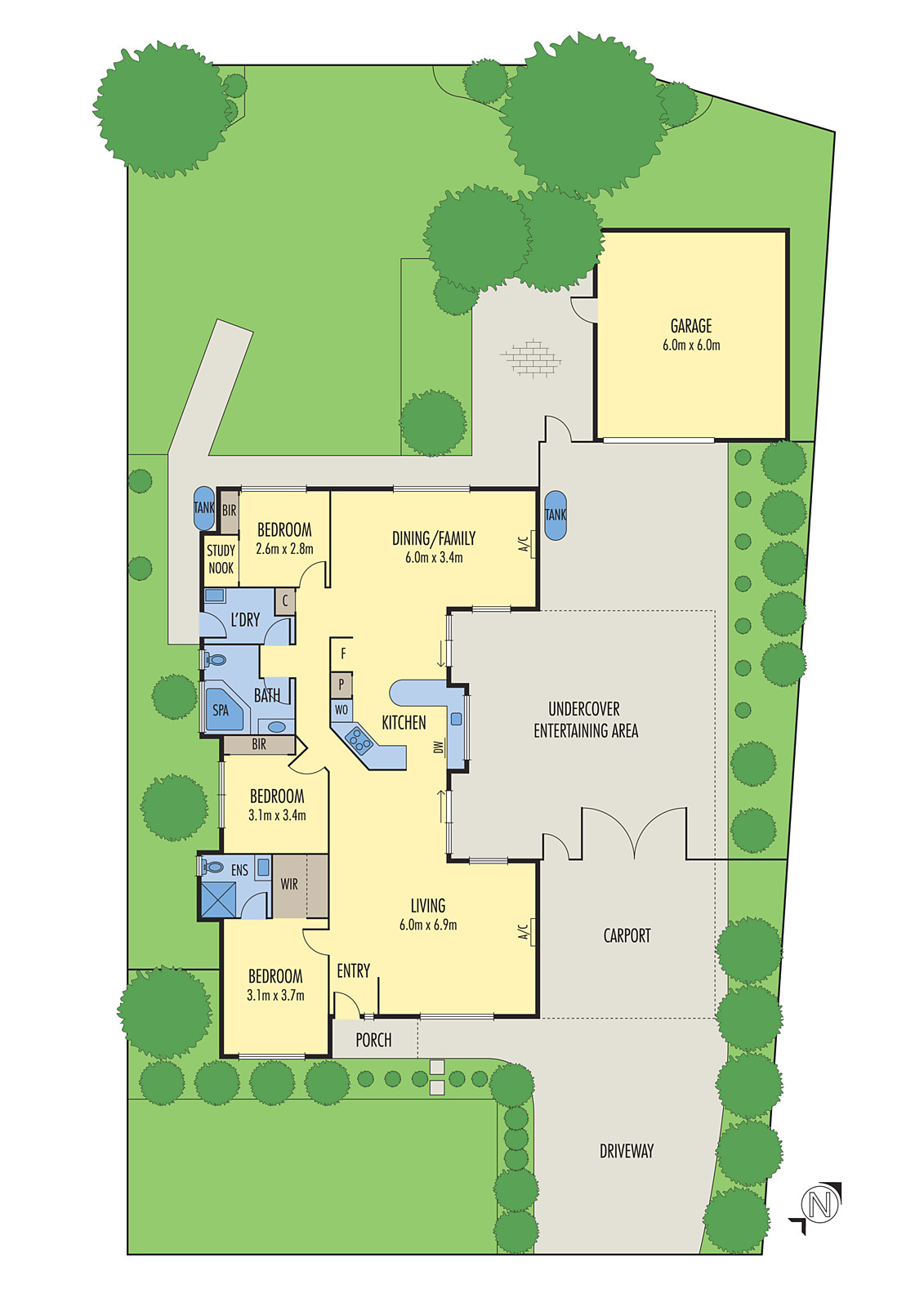 42 Paramount Crescent, St Albans Park VIC 3219 - Floorplan
