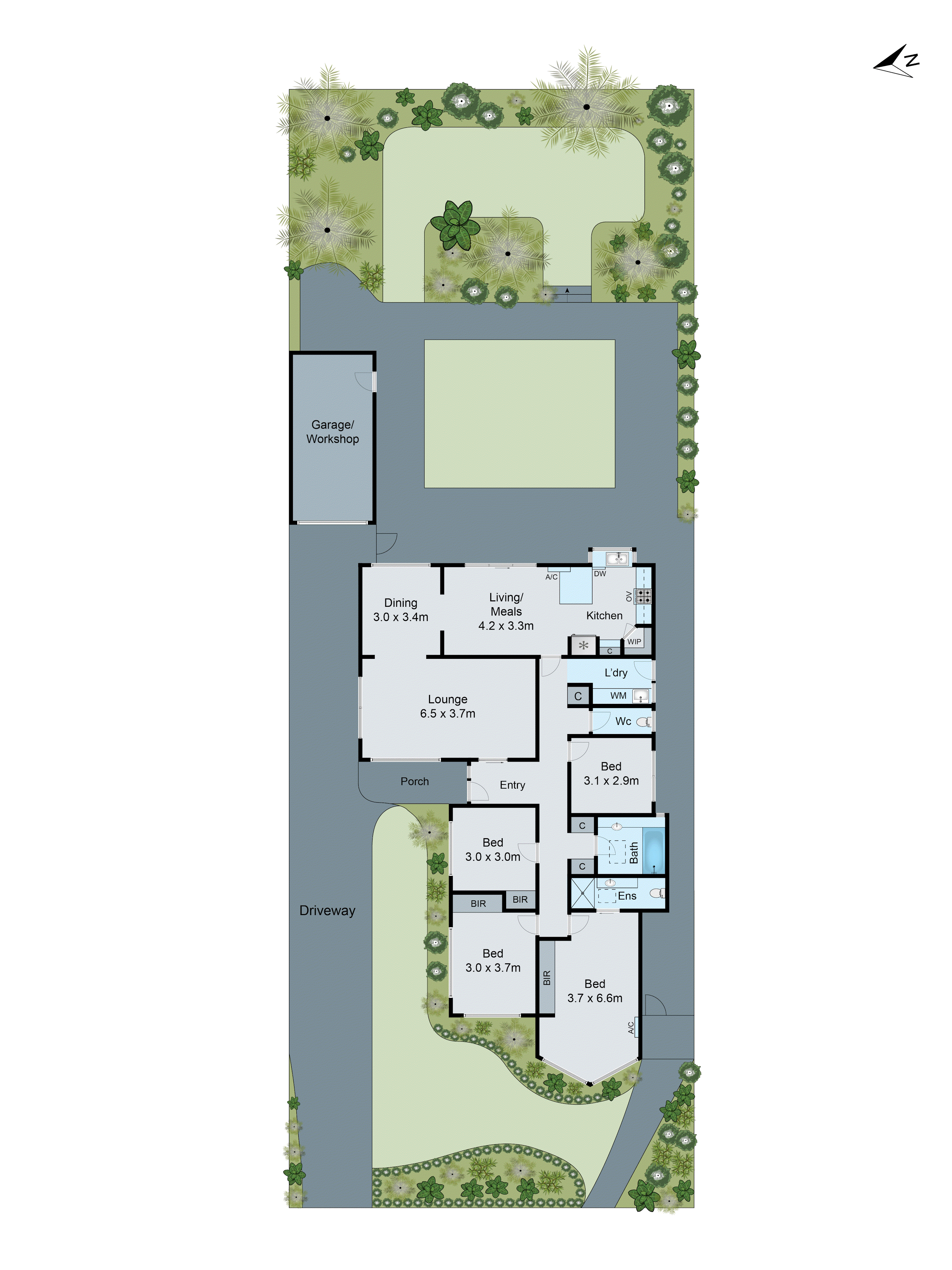 42 Pasadena Crescent, Bentleigh East VIC 3165 - Floorplan