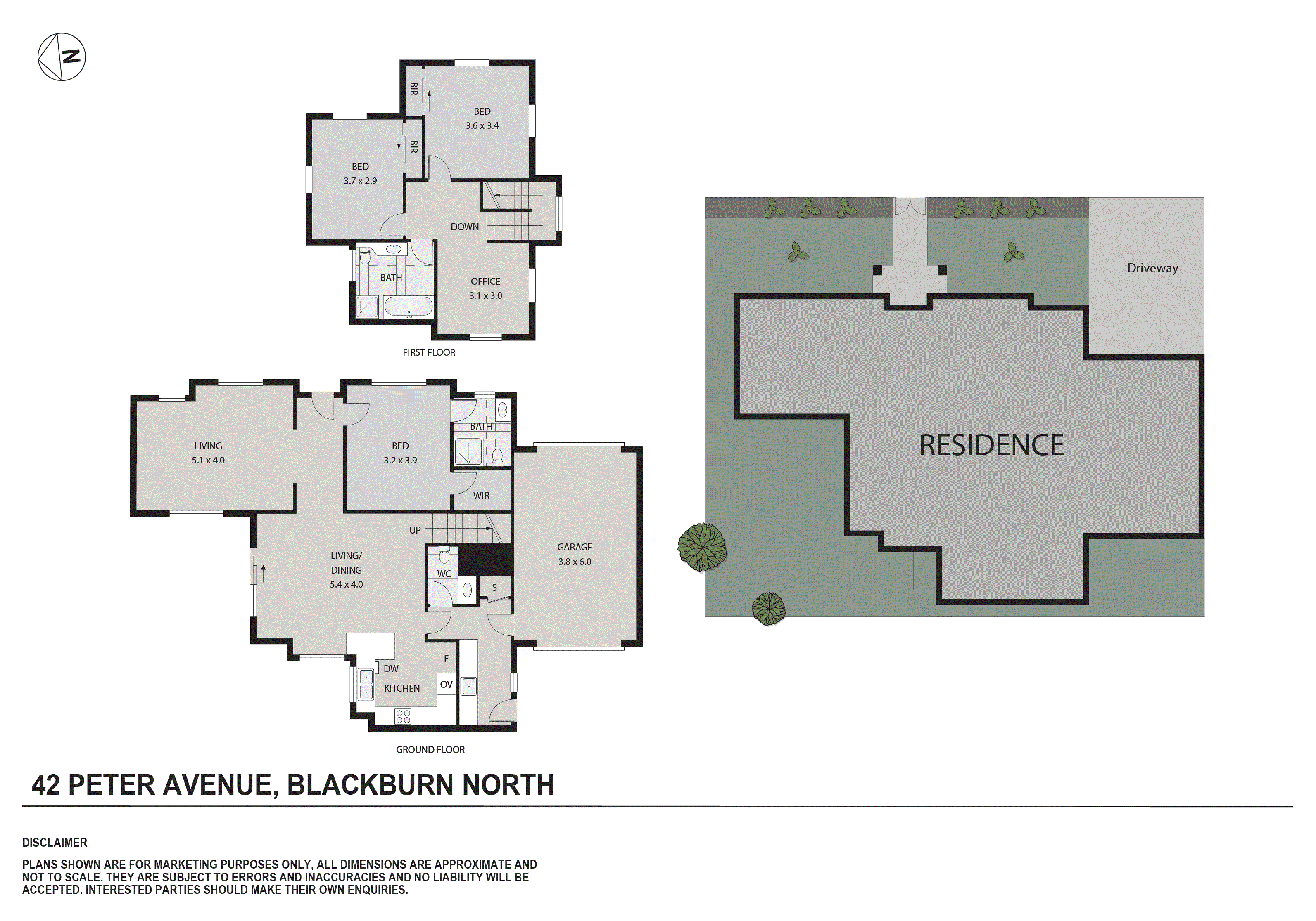 42 Peter Avenue, Blackburn North VIC 3130 - Floorplan