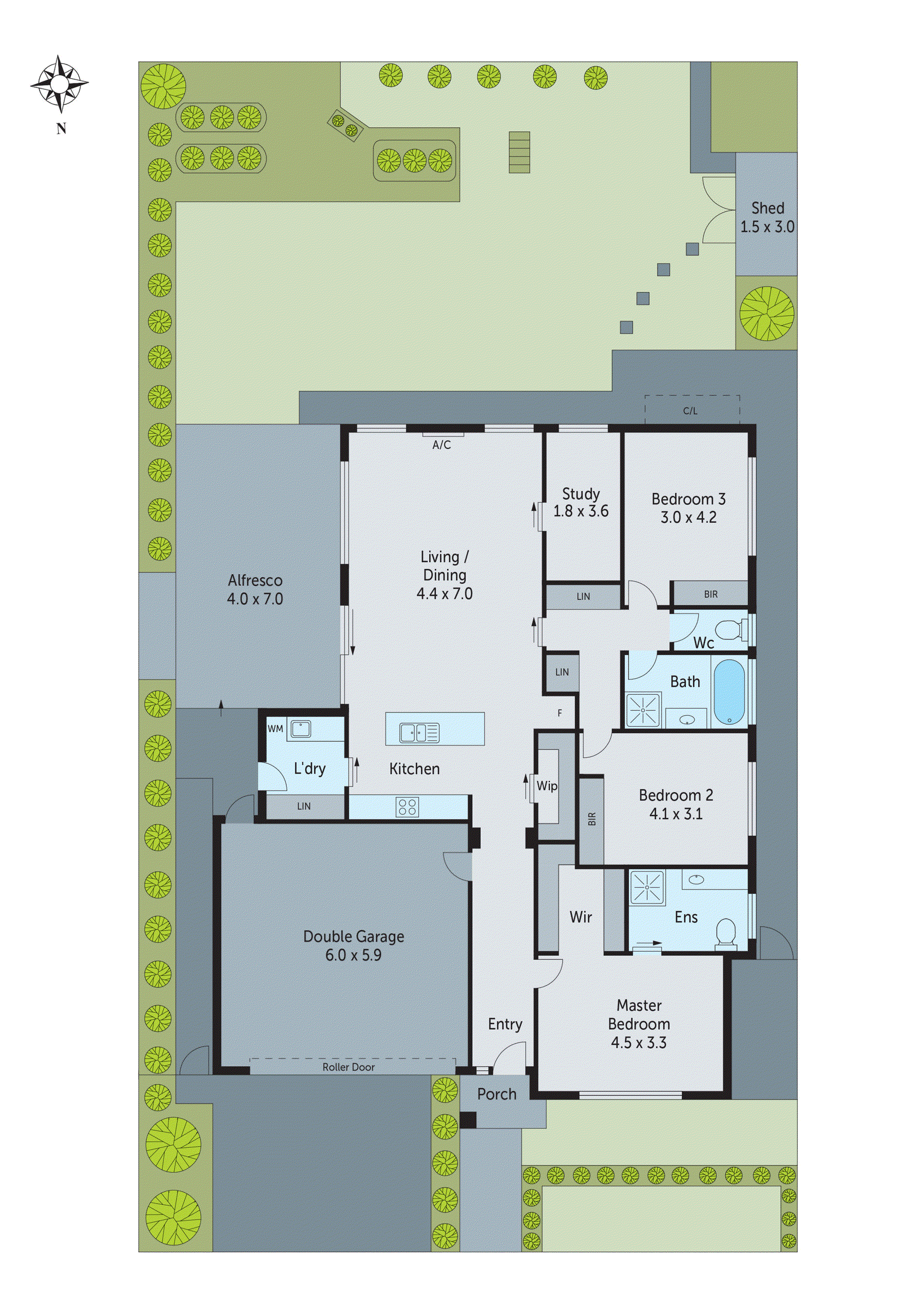 42 Pickworth Drive, Leopold VIC 3224 - Floorplan