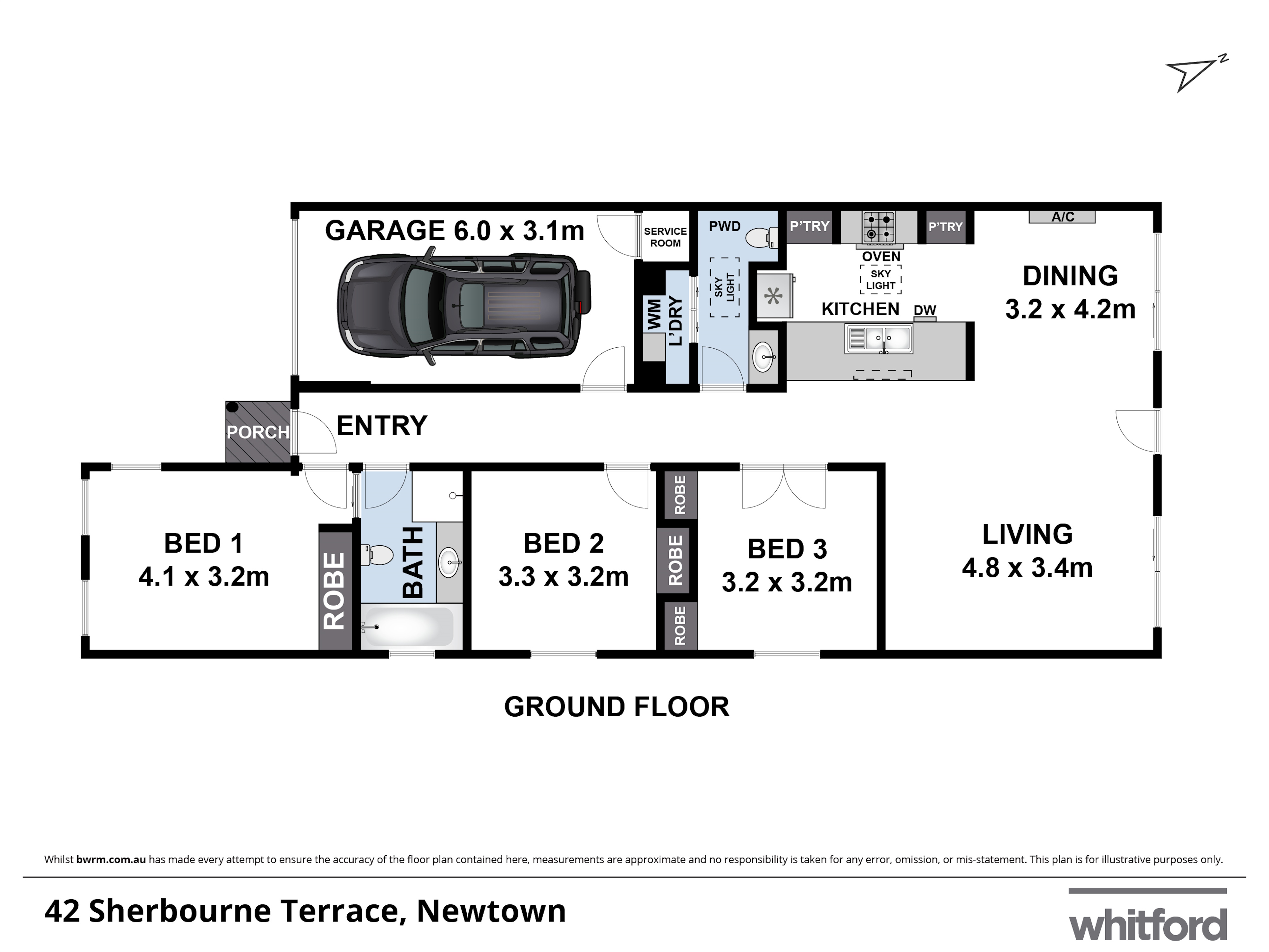 42 Sherbourne Terrace, Newtown