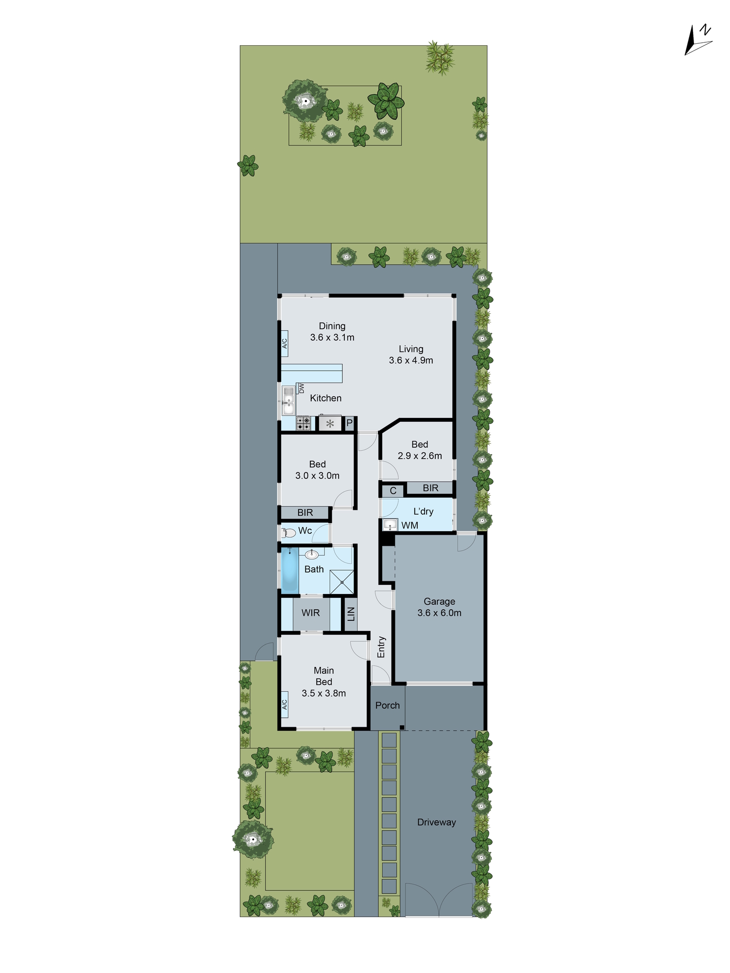 42 Tate Street, Thomson VIC 3219 - Floorplan