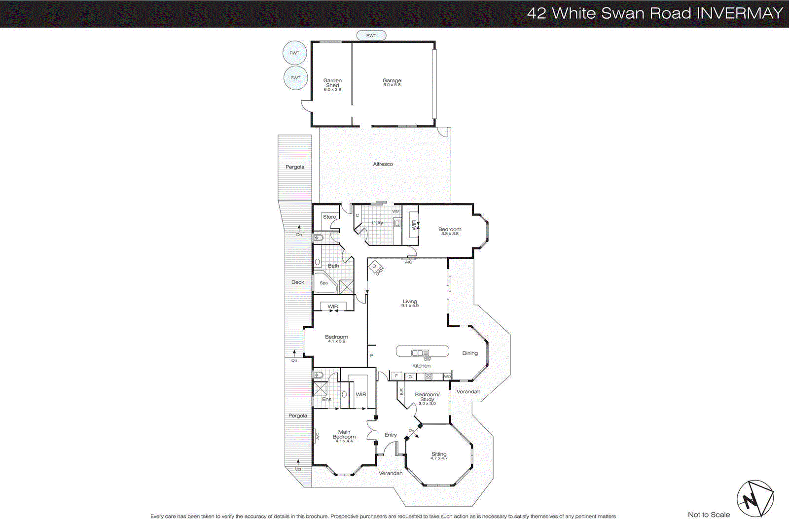 42 White Swan Road, Invermay VIC 3352 - Floorplan