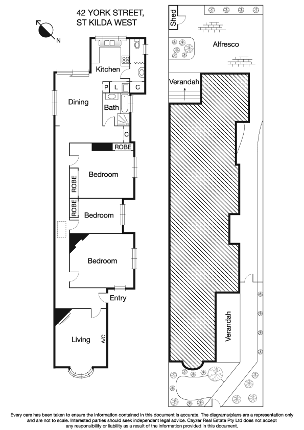 42 York Street, ST KILDA WEST VIC 3182 - Floorplan