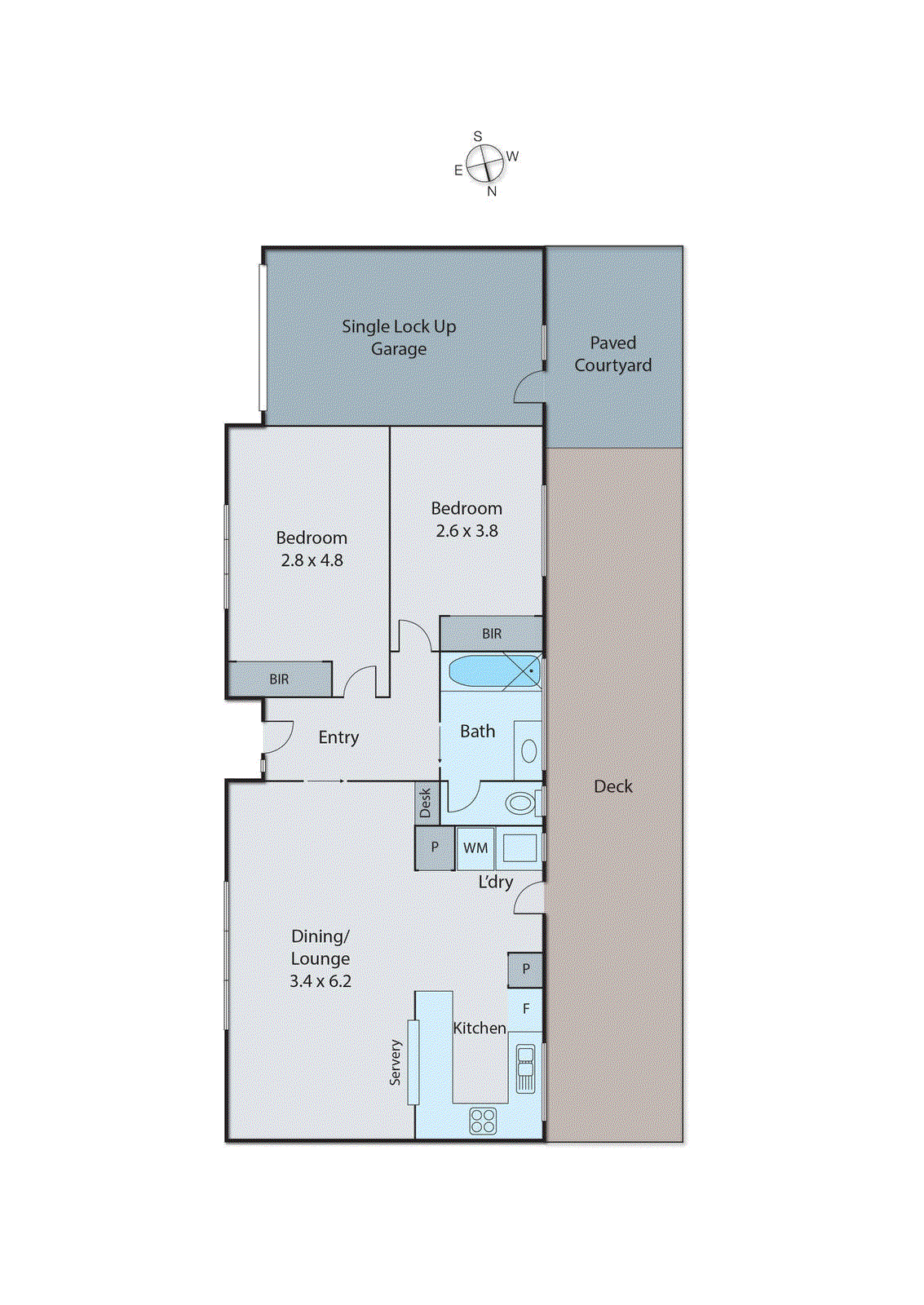4/20 Patty Street, Mentone VIC 3194 - Floorplan